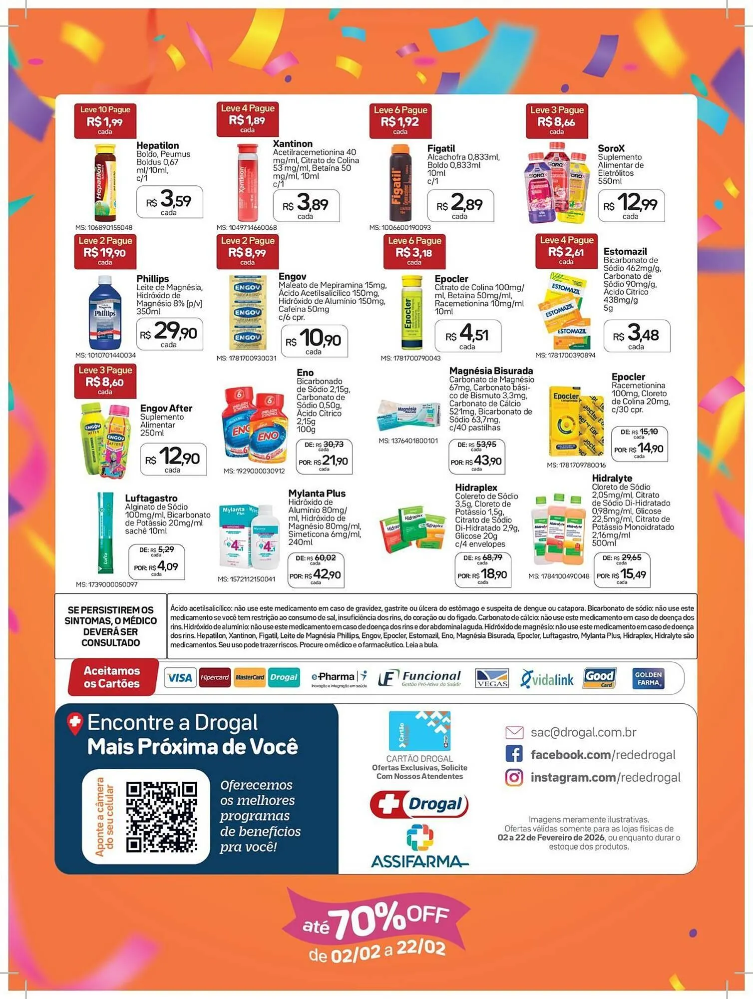 Encarte de Folheto Drogal 2 de fevereiro até 22 de fevereiro 2026 - Pagina 8