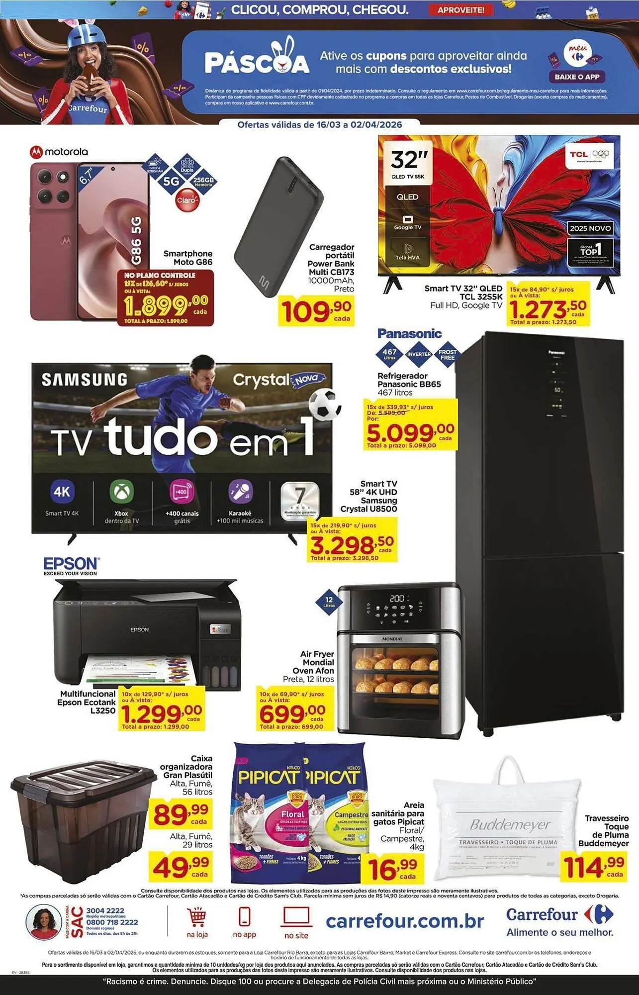 Encarte de Folheto Carrefour 16 de março até 2 de abril 2026 - Pagina 4