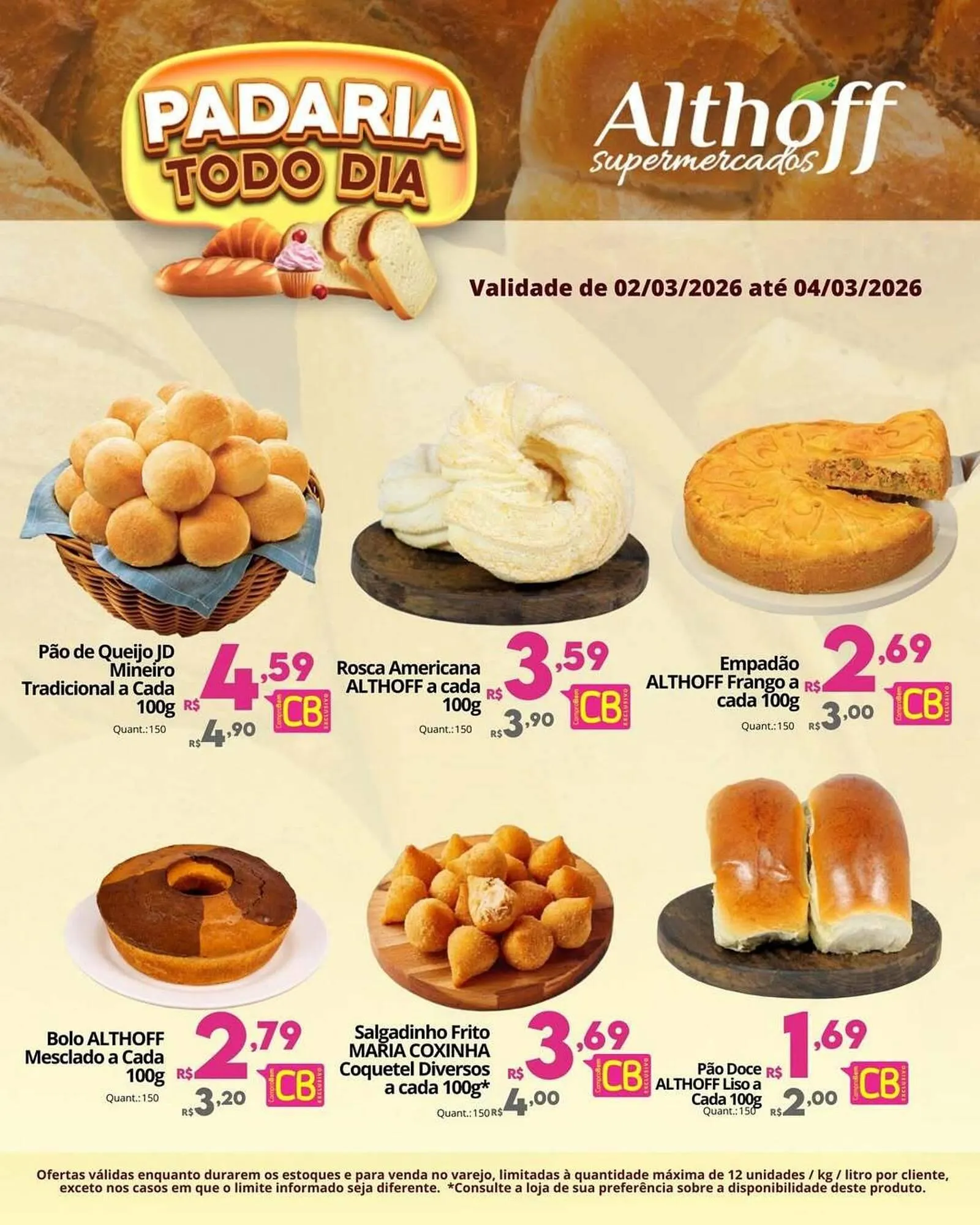 Encarte de Encarte Althoff Supermercados 2 de março até 4 de março 2026 - Pagina 1