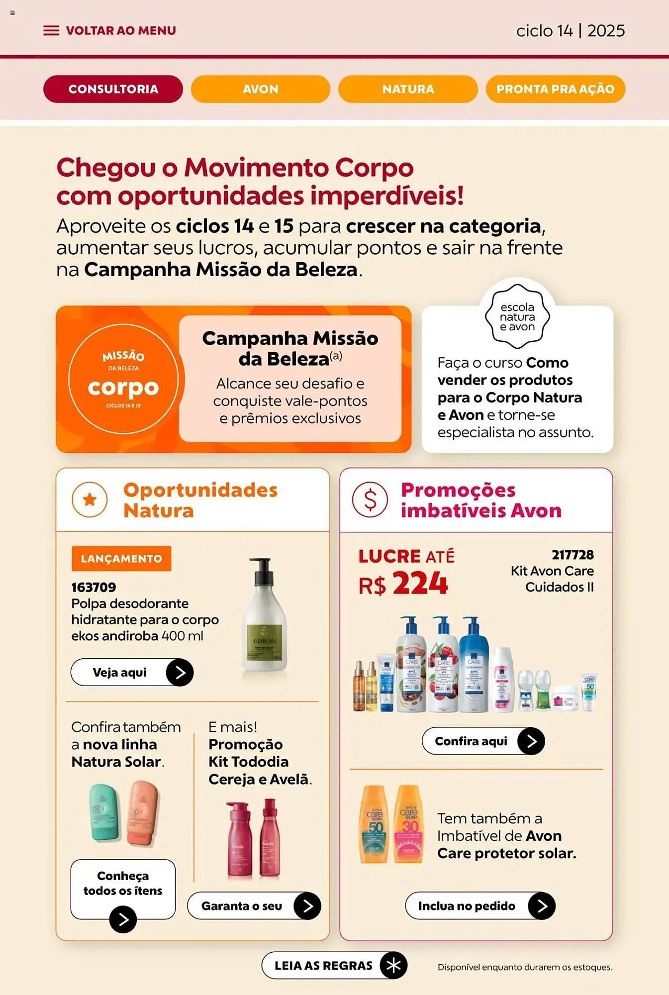 Encarte de Catálogo Avon 13 de agosto até 3 de setembro 2025 - Pagina 3