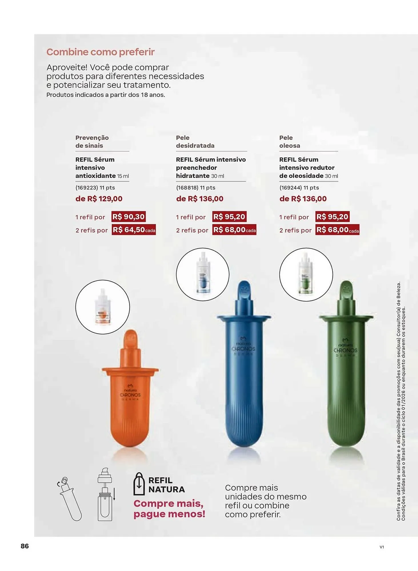 Encarte de Catálogo Natura 1 de janeiro até 31 de janeiro 2026 - Pagina 86