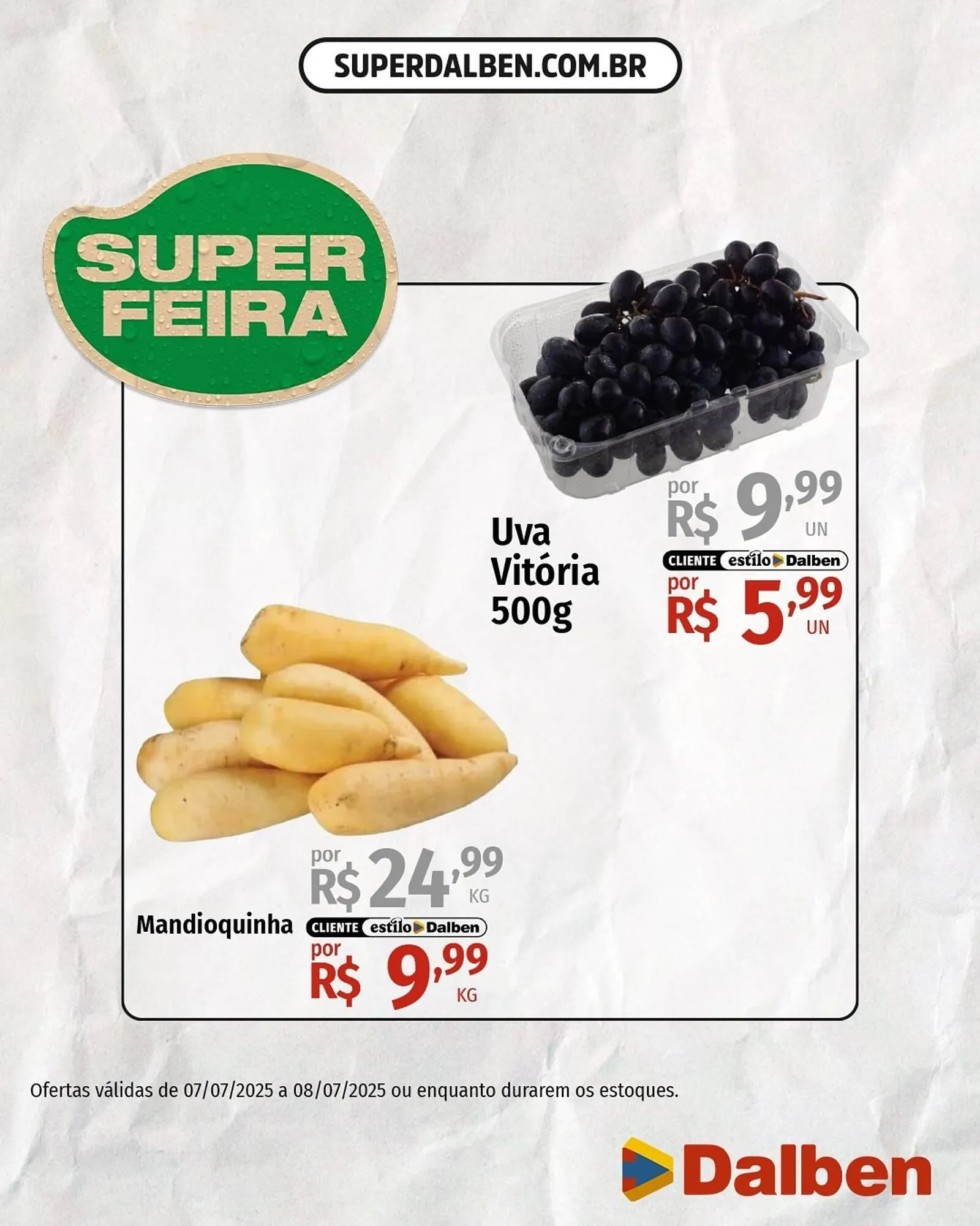 Encarte de Catálogo Supermercado Dalben 7 de julho até 8 de julho 2025 - Pagina 4