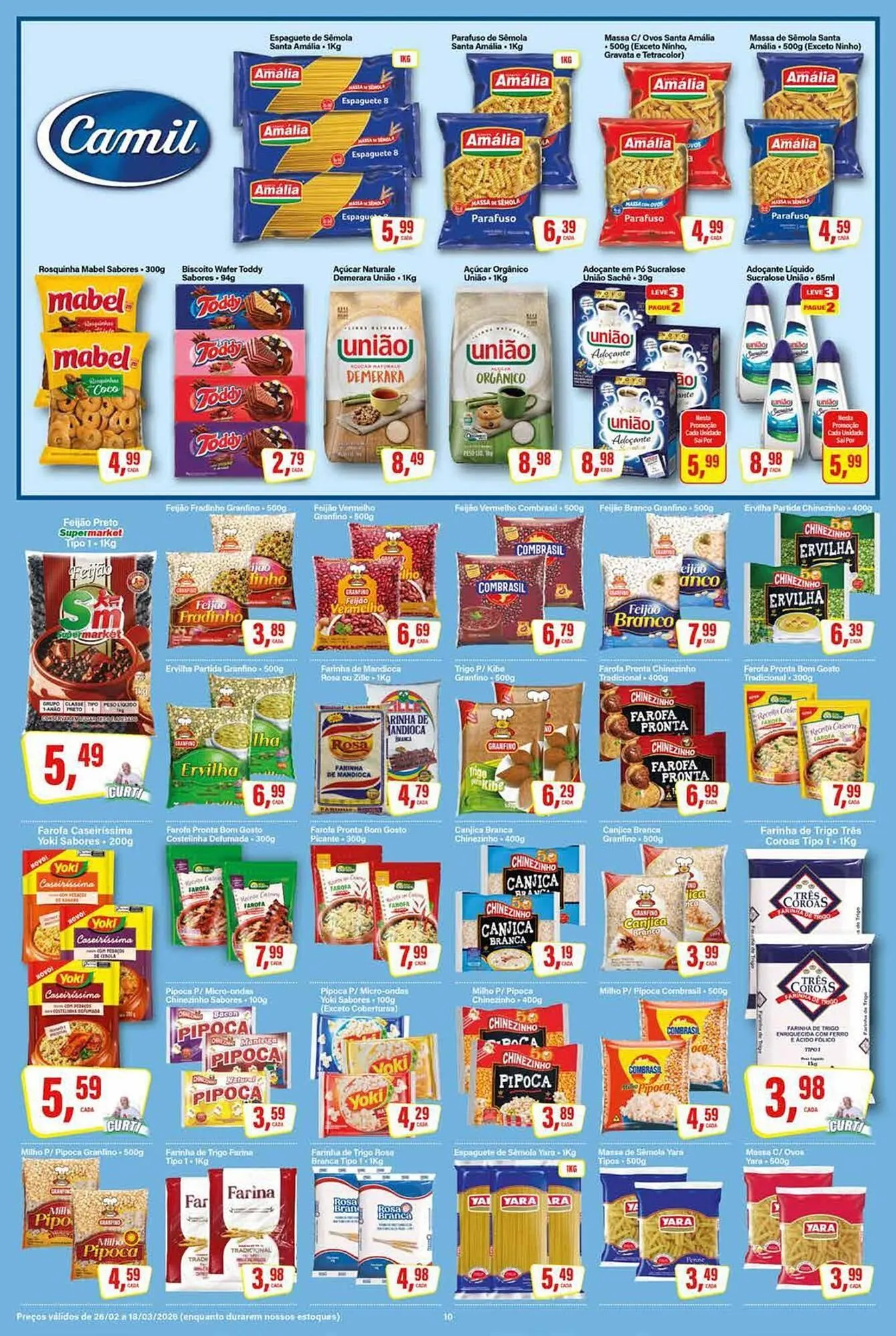 Encarte de Encarte Rede Supermarket 16 de março até 18 de março 2026 - Pagina 10