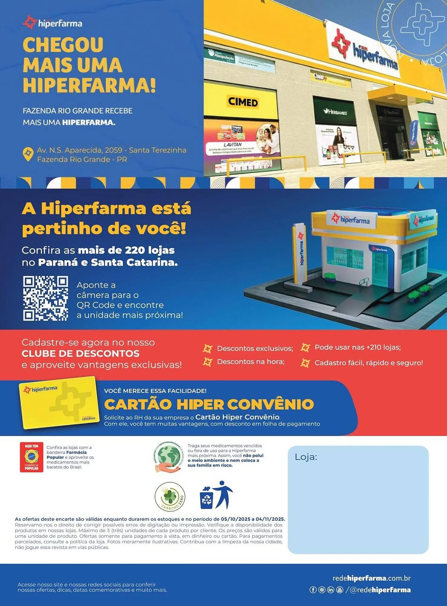 Encarte de Catálogo Hiper Farma 6 de outubro até 4 de novembro 2025 - Pagina 12