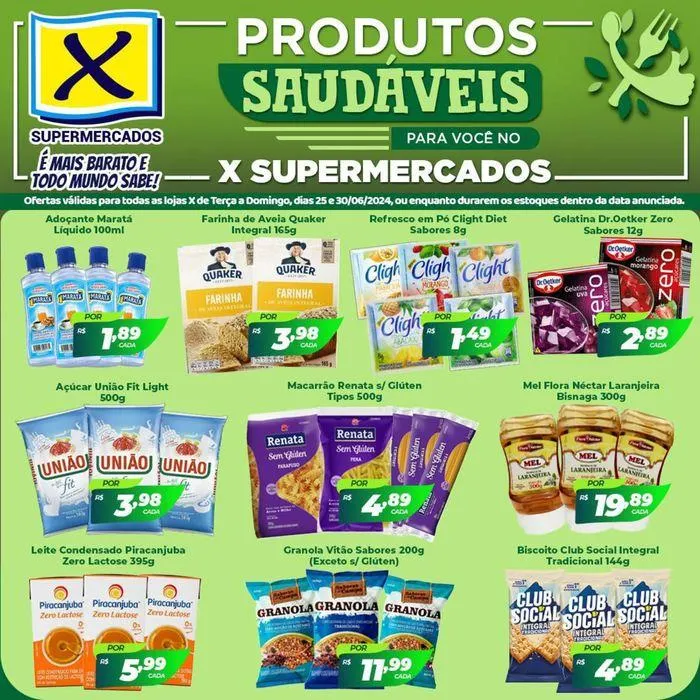 Encarte de Ofertas X Supermercados 26 de junho até 5 de julho 2024 - Pagina 8