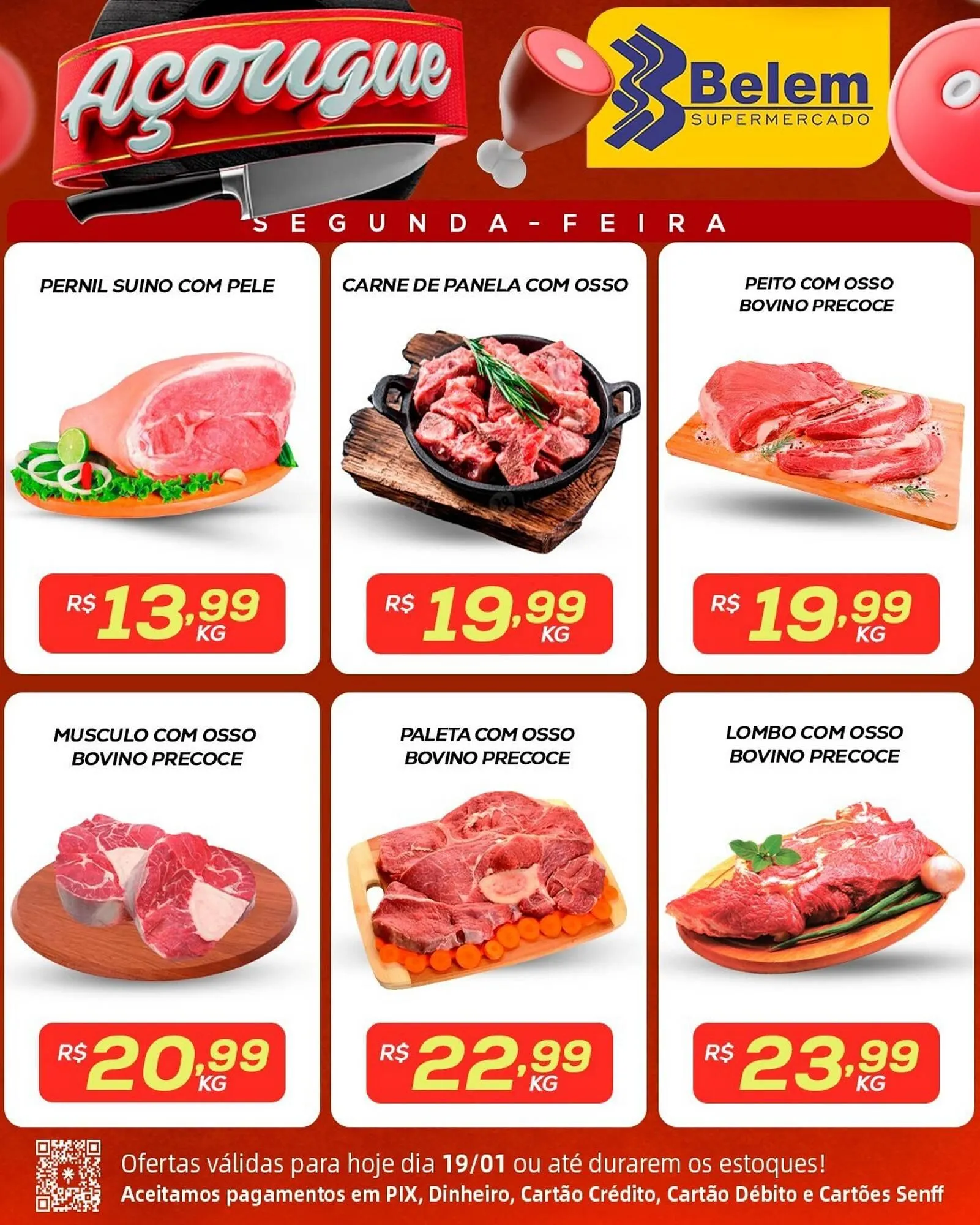 Encarte de Catálogo Belem Supermercados 19 de janeiro até 20 de janeiro 2026 - Pagina 1