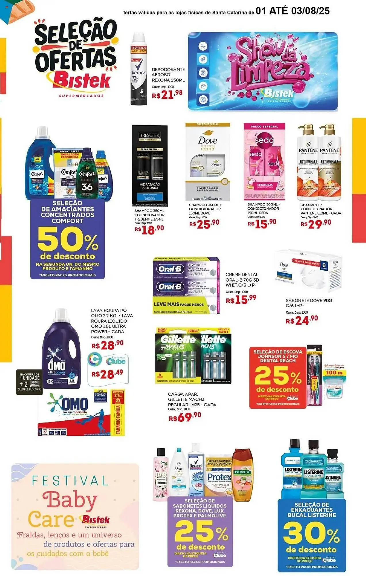 Encarte de Catálogo Bistek Supermercados 1 de agosto até 3 de agosto 2025 - Pagina 3