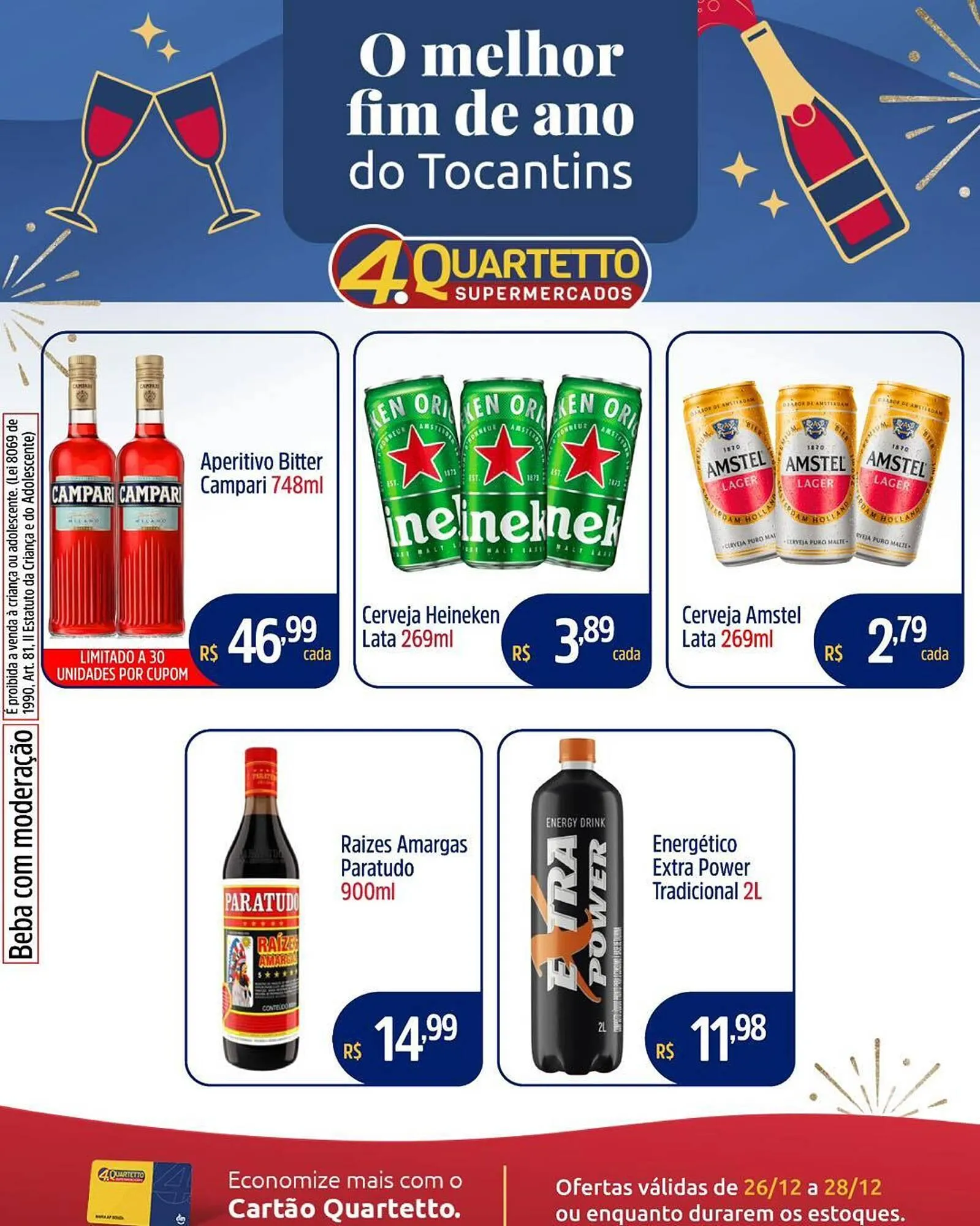 Encarte de Catálogo Quartetto Supermercados 26 de dezembro até 28 de dezembro 2025 - Pagina 4