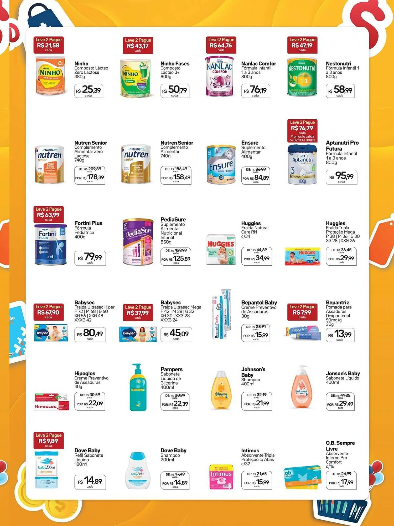 Encarte de Folheto Drogal 6 de março até 15 de março 2026 - Pagina 3