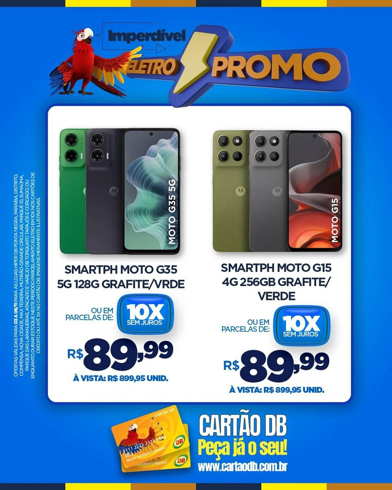 Encarte de Catálogo DB Supermercados 3 de novembro até 6 de novembro 2025 - Pagina 2