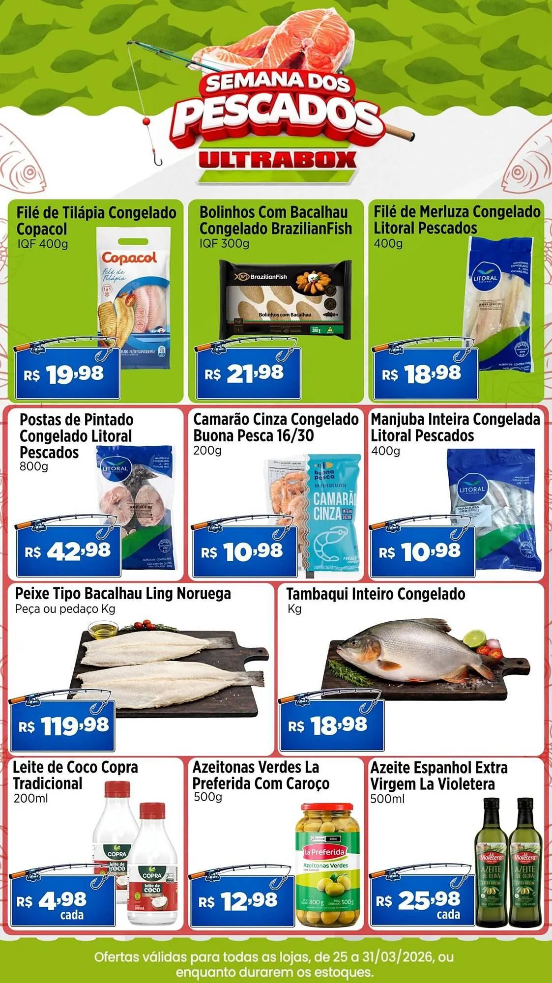Encarte de Panfleto Ultrabox 25 de março até 31 de março 2026 - Pagina 1