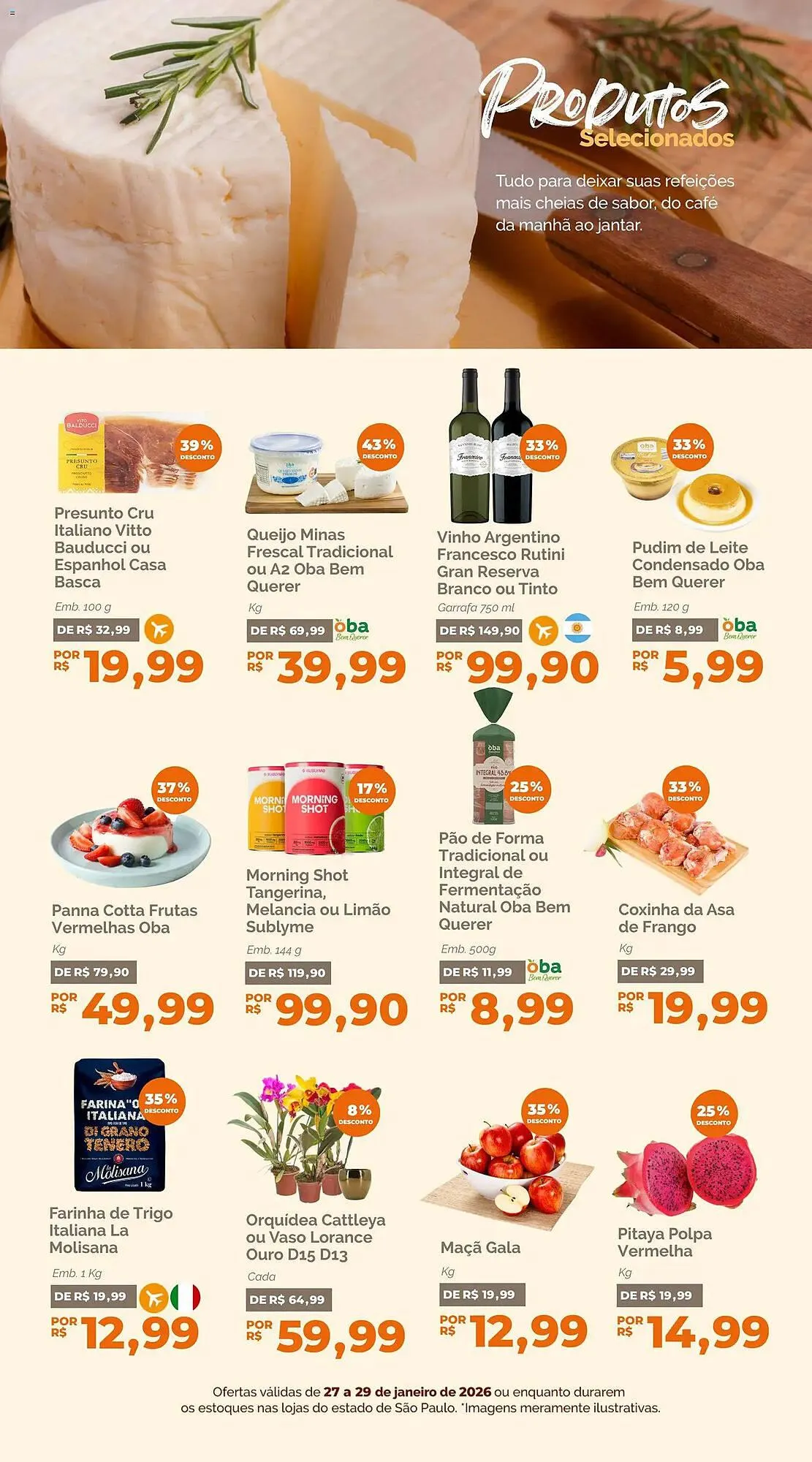 Encarte de Folheto Oba Hortifruti 27 de janeiro até 29 de janeiro 2026 - Pagina 6