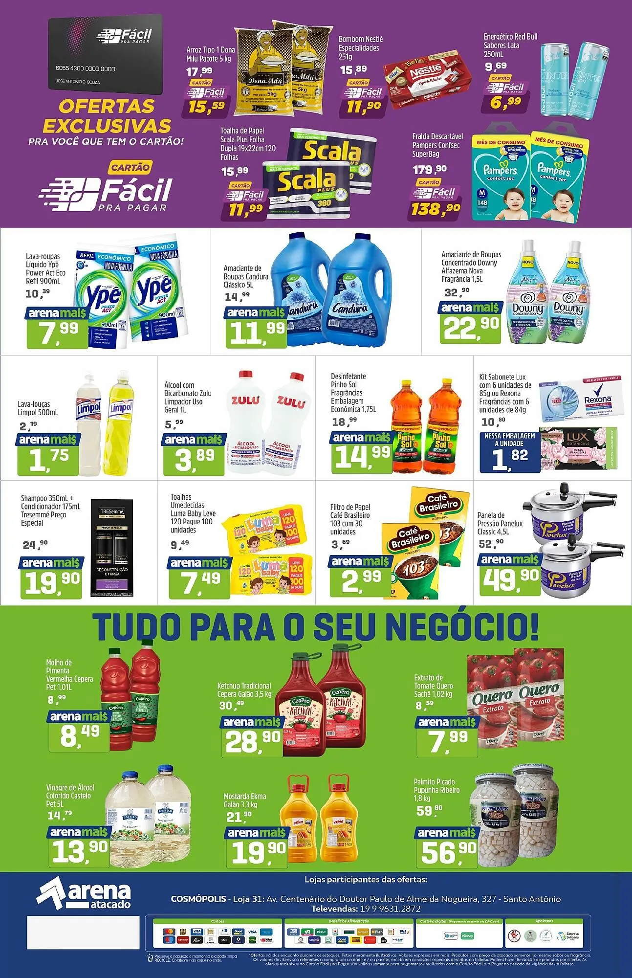 Encarte de Catálogo Arena Atacado 4 de julho até 6 de julho 2025 - Pagina 4