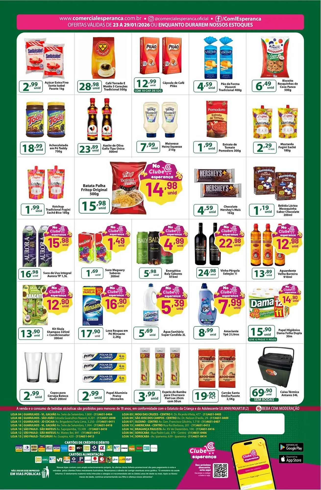 Encarte de Folheto Comercial Esperança 23 de janeiro até 29 de janeiro 2026 - Pagina 2