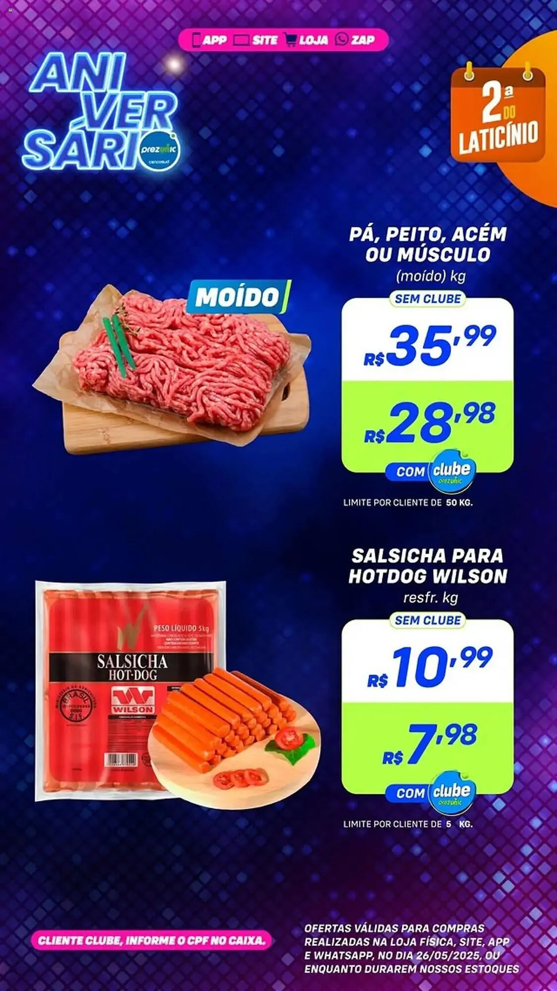 Encarte de Catálogo Prezunic 26 de maio até 27 de maio 2025 - Pagina 3