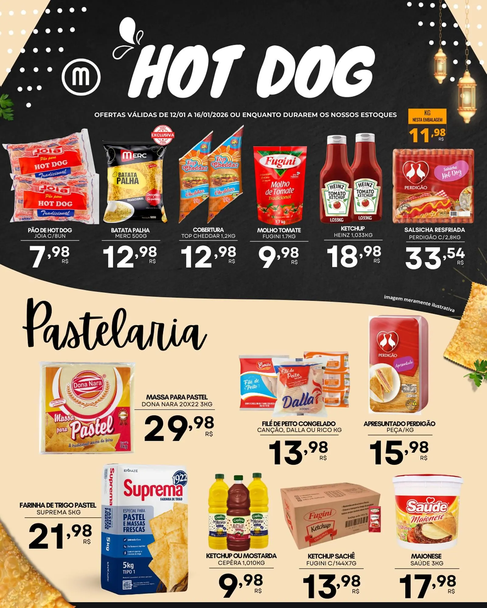 Encarte de Folheto Mercadão Atacadista 12 de janeiro até 14 de janeiro 2026 - Pagina 3