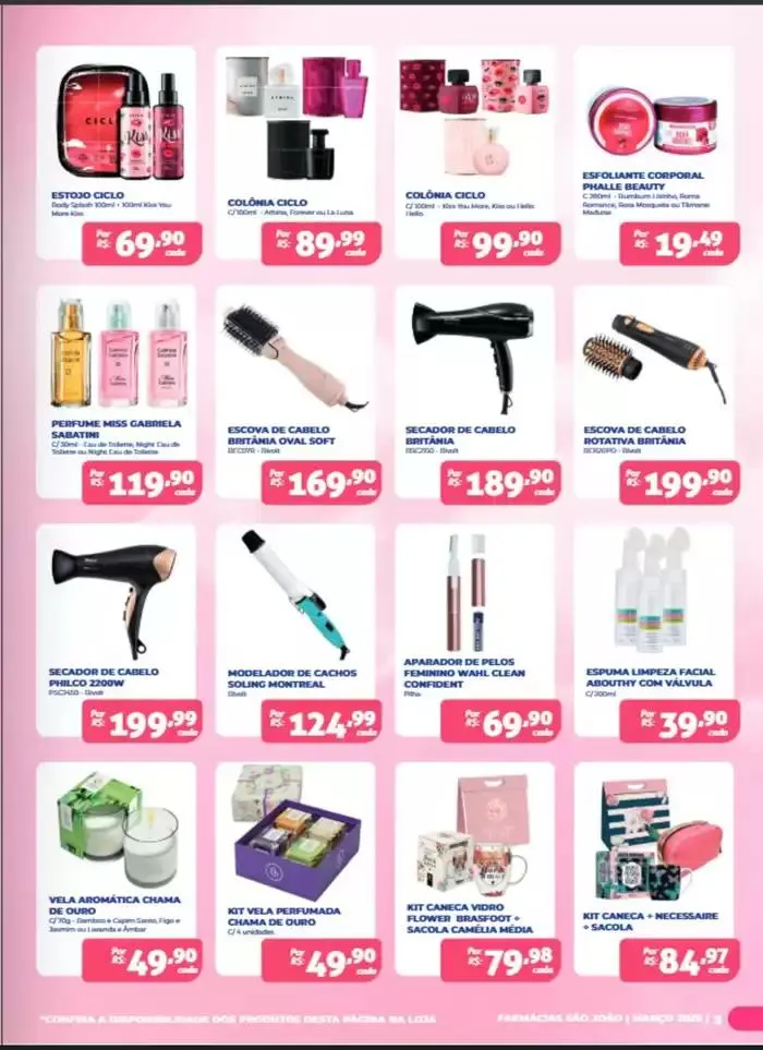 Encarte de Farmácia São João Marco 2025! 4 de março até 31 de março 2025 - Pagina 3