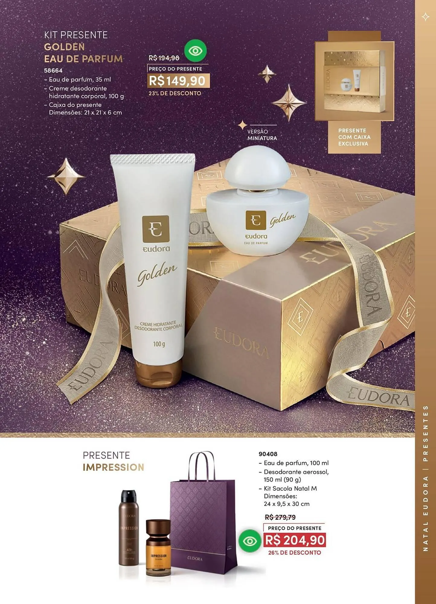 Encarte de Catálogo Eudora 27 de novembro até 27 de dezembro 2025 - Pagina 39