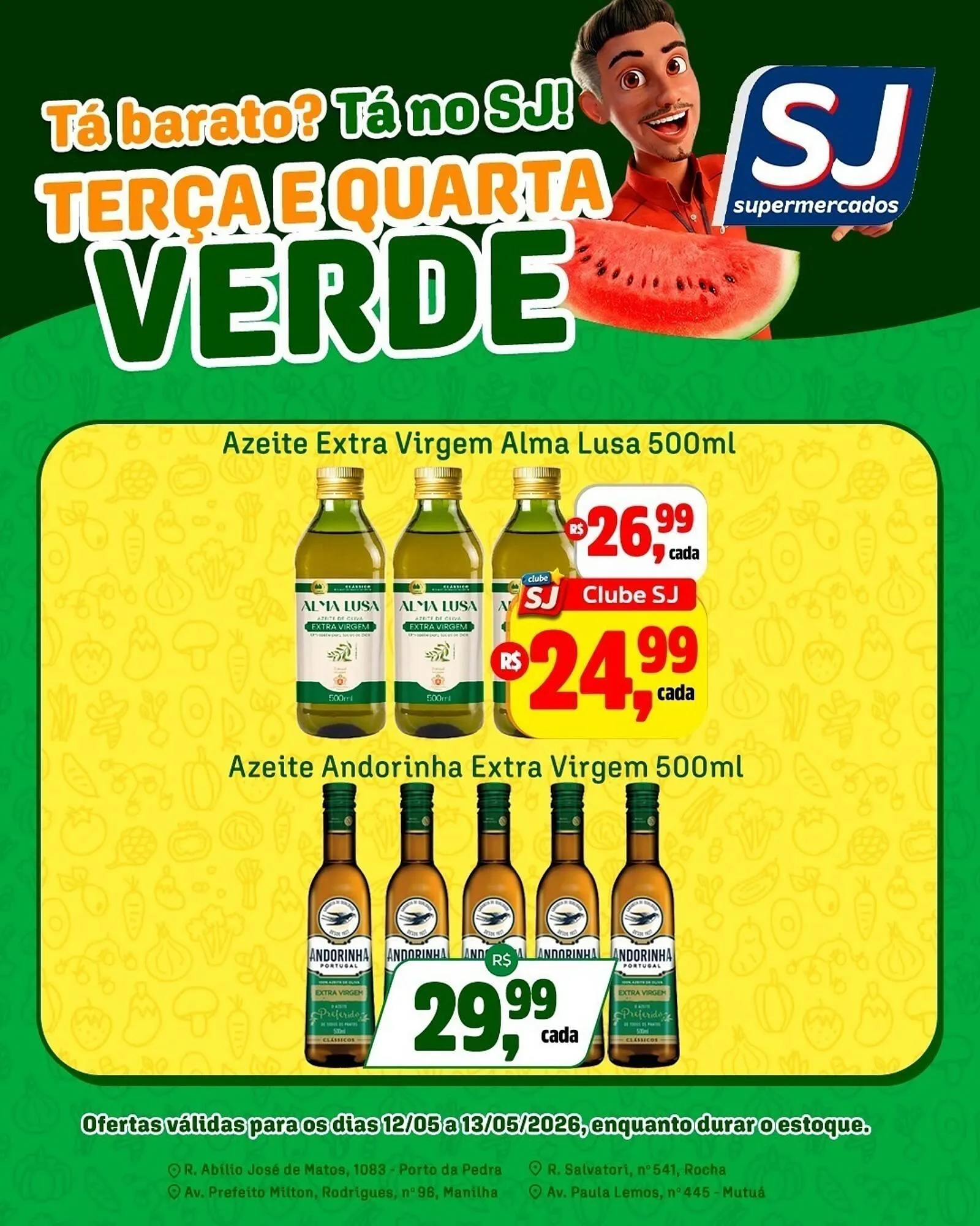 Encarte de Encarte Sj Supermercados 12 de maio até 13 de maio 2026 - Pagina 7
