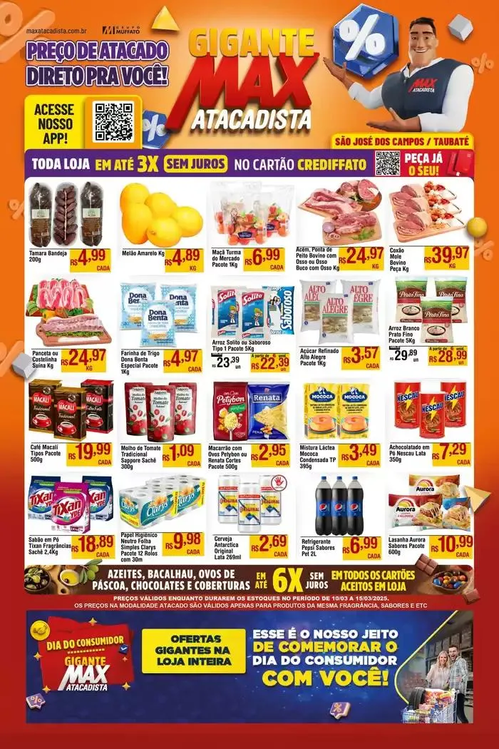 Encarte de Ampla seleção de ofertas 10 de março até 15 de março 2025 - Pagina 1