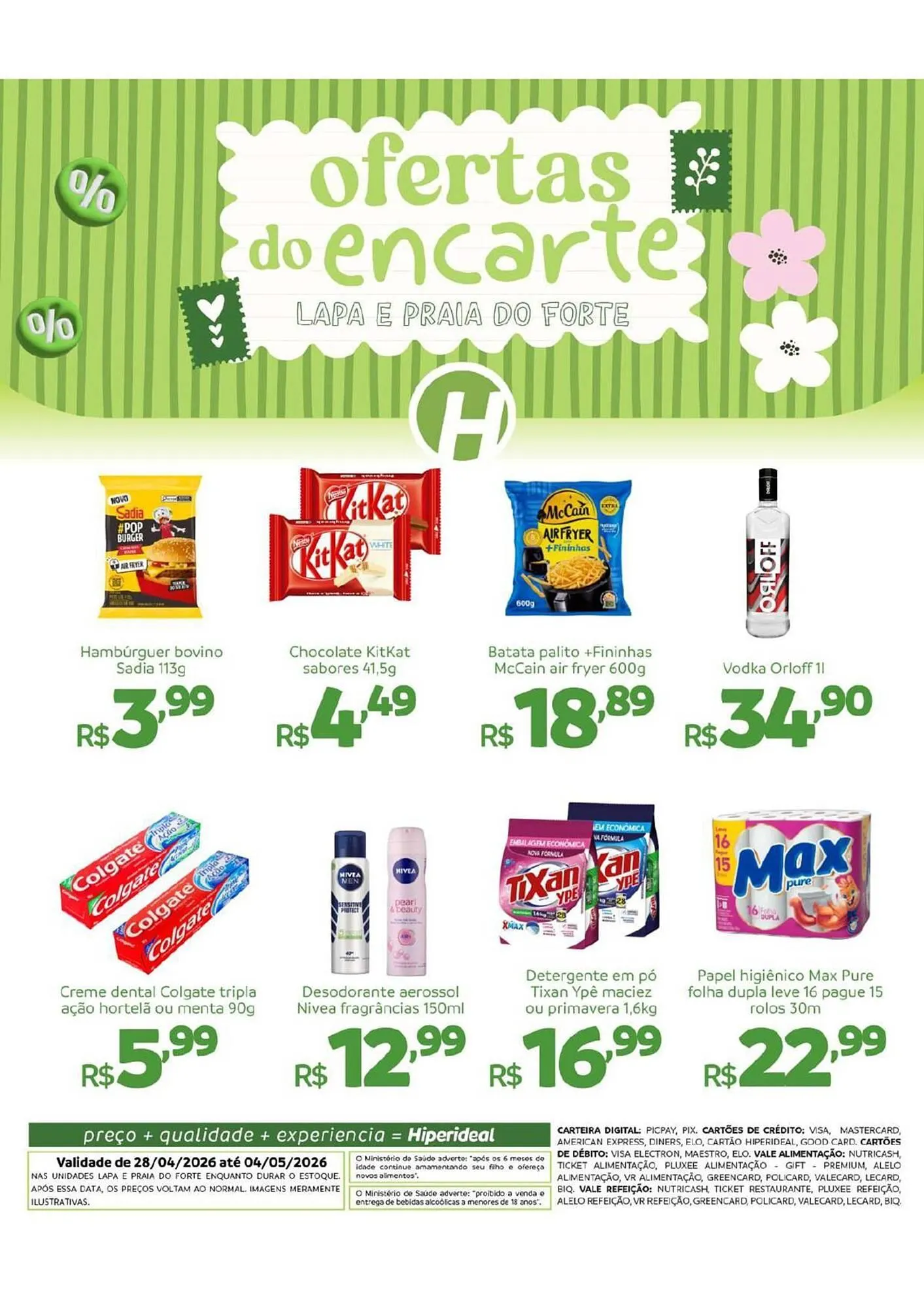 Encarte de Catálogo Hiperideal Supermercados 28 de abril até 4 de maio 2026 - Pagina 3