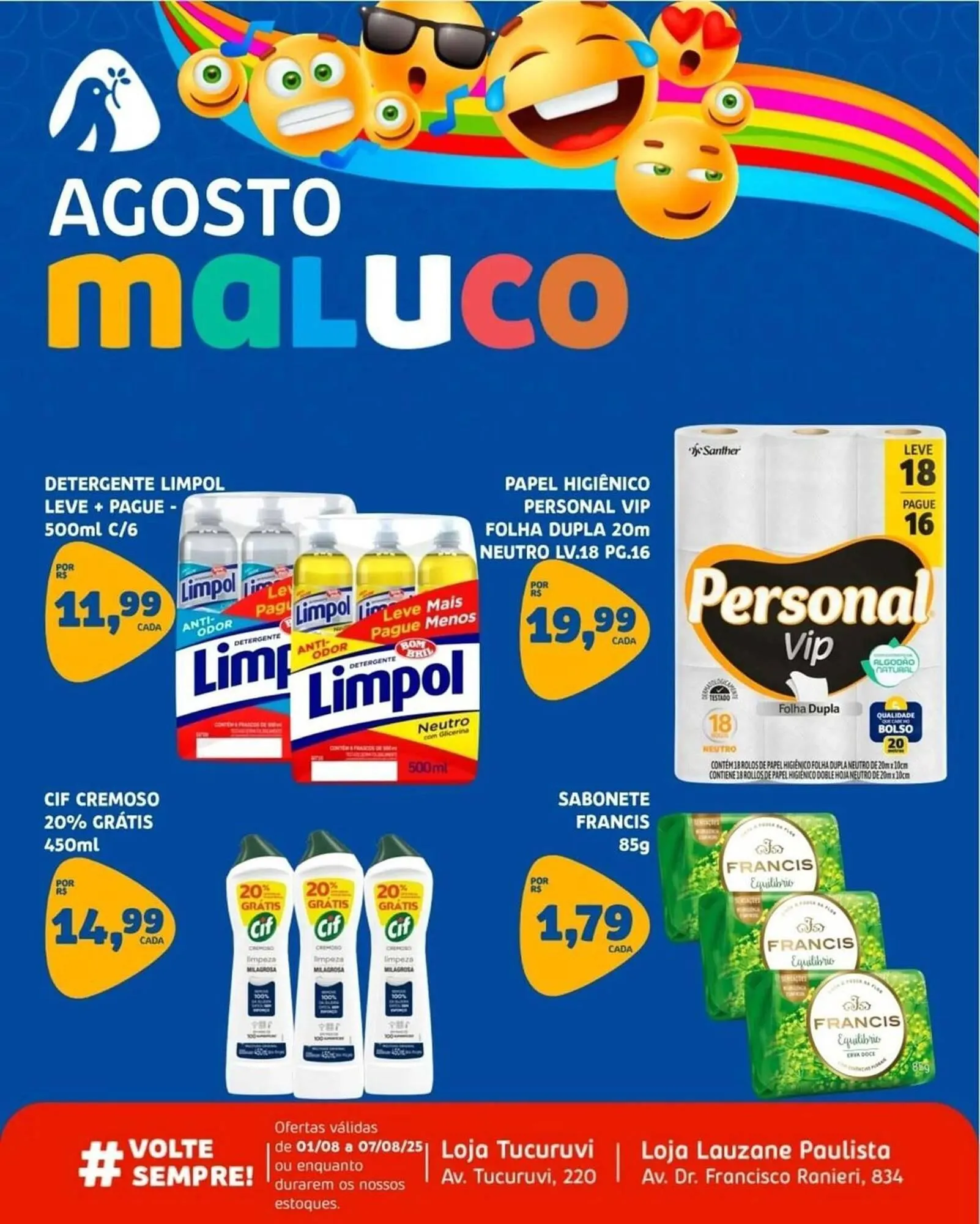 Encarte de Catálogo Trimais Supermercado 1 de agosto até 7 de agosto 2025 - Pagina 4
