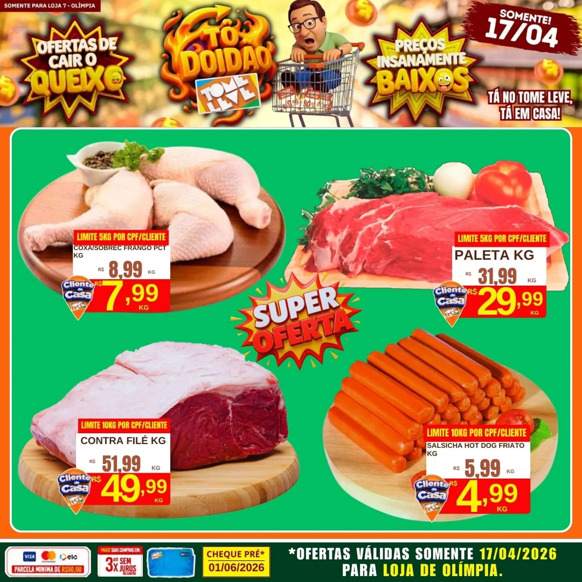 Encarte de Catálogo Tome Leve 17 de abril até 17 de abril 2026 - Pagina 4