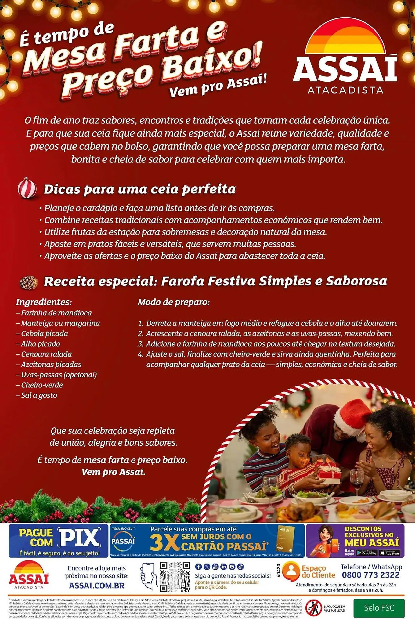 Encarte de Encarte Assaí Atacadista 1 de dezembro até 13 de dezembro 2025 - Pagina 2
