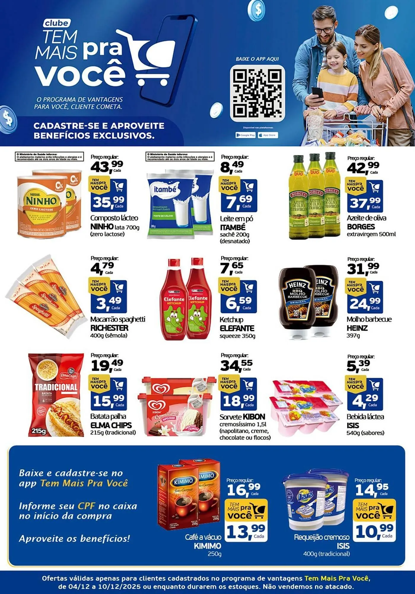 Encarte de Encarte Cometa Supermercados 4 de dezembro até 10 de dezembro 2025 - Pagina 1