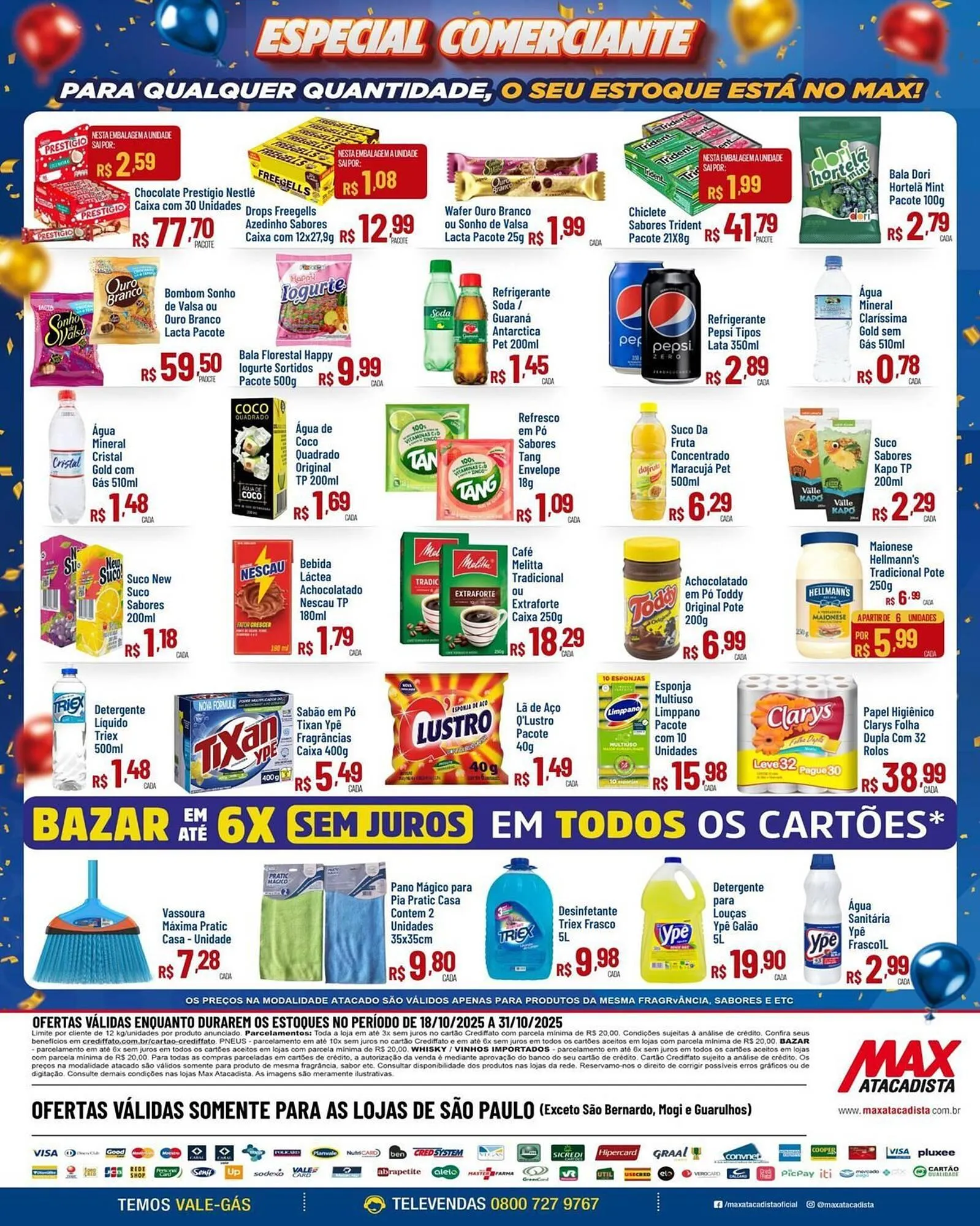 Encarte de Encarte Max Atacadista 16 de outubro até 31 de outubro 2025 - Pagina 4