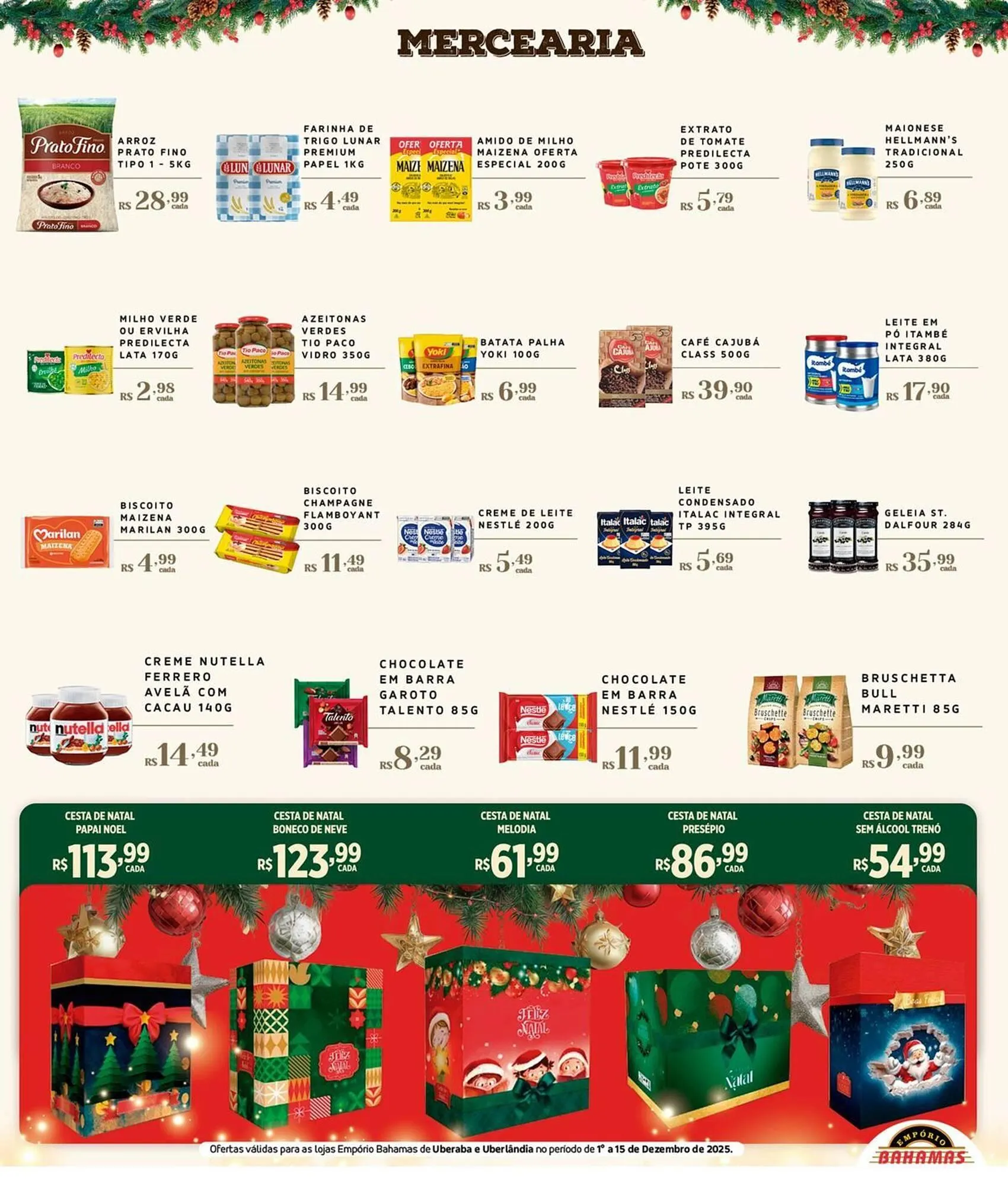 Encarte de Catálogo Empório Bahamas 1 de dezembro até 15 de dezembro 2025 - Pagina 5