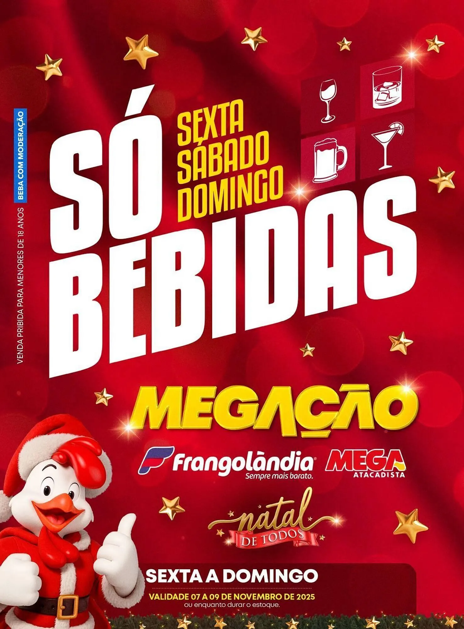 Encarte de Encarte Frangolândia 6 de novembro até 9 de novembro 2025 - Pagina 1