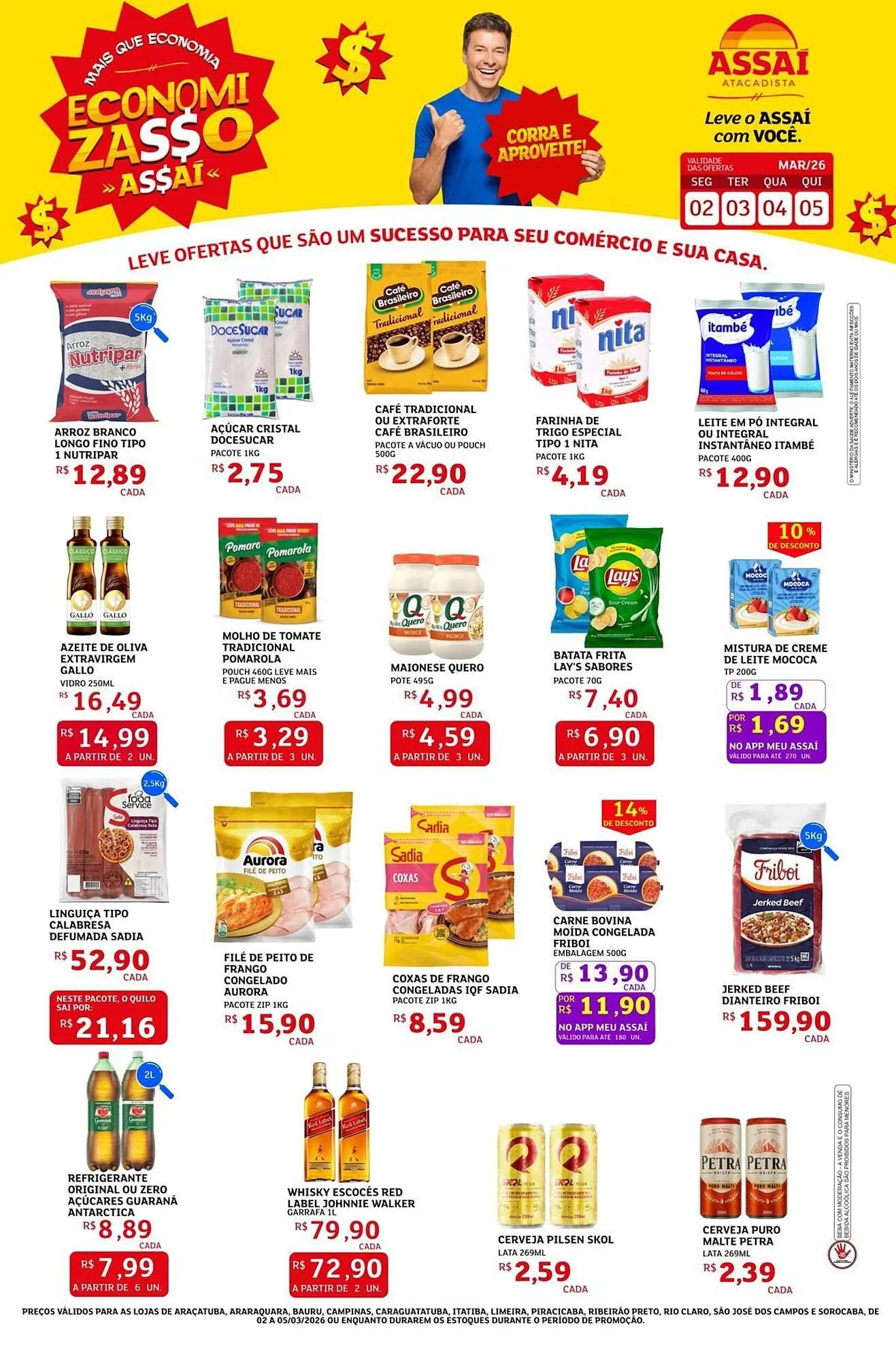 Encarte de Encarte Assaí Atacadista 2 de março até 5 de março 2026 - Pagina 1