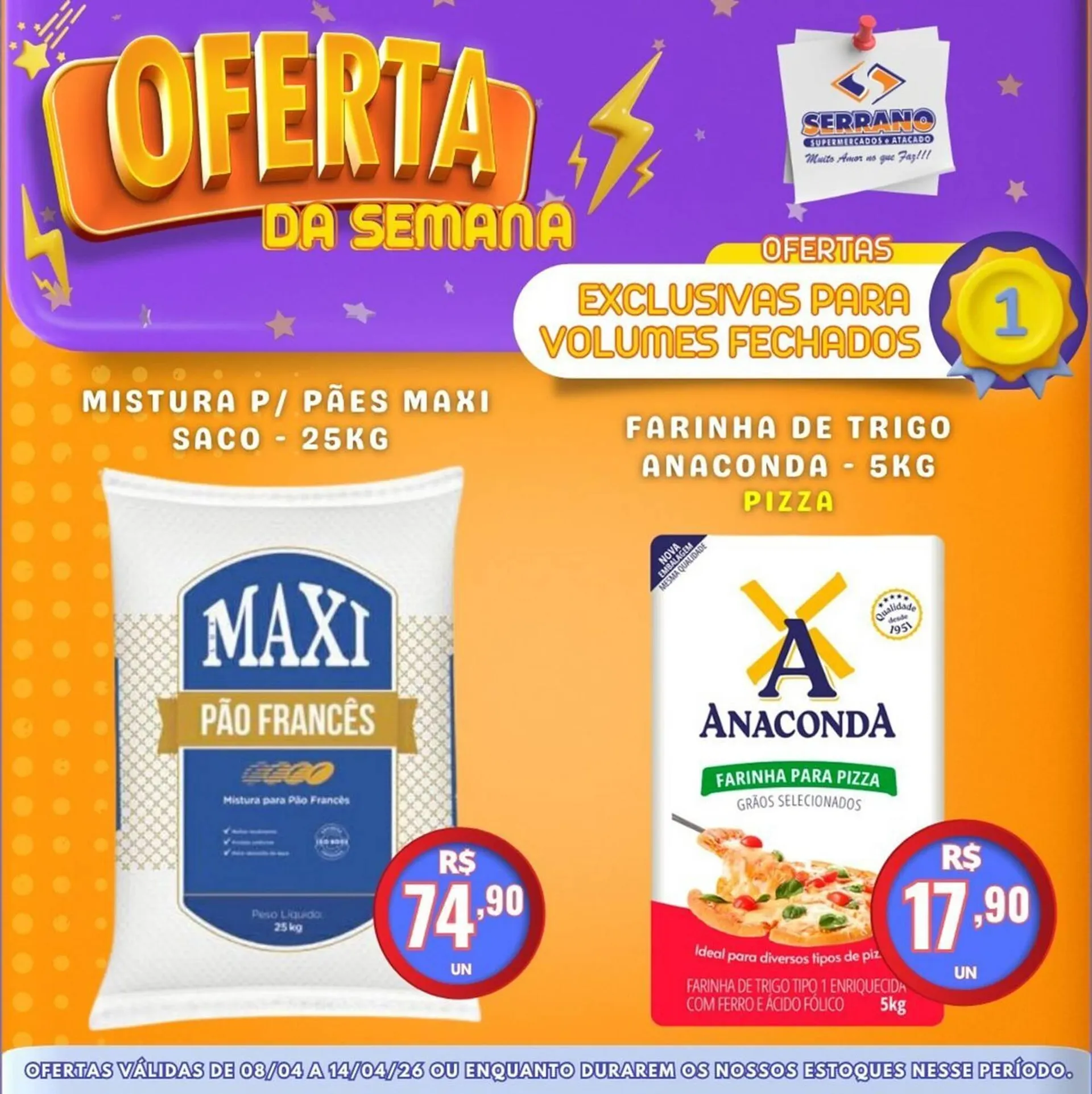 Encarte de Catálogo Serrano Supermercado 8 de abril até 14 de abril 2026 - Pagina 2