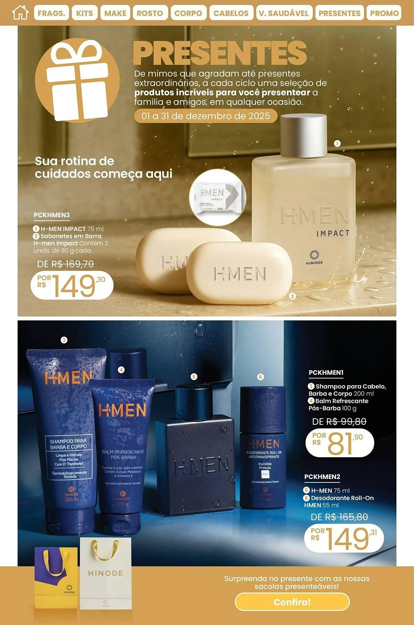 Encarte de Catálogo Hinode 1 de dezembro até 31 de dezembro 2025 - Pagina 12