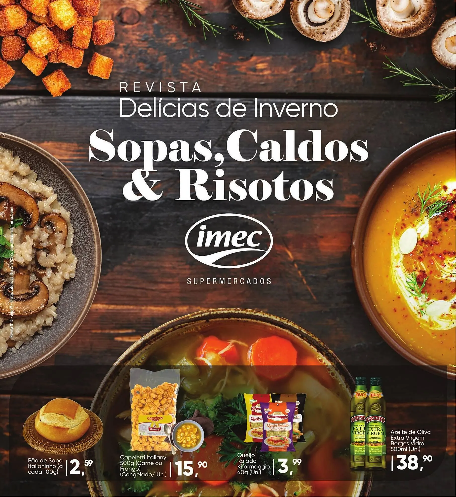 Encarte de Catálogo Imec Supermercados 16 de julho até 27 de julho 2025 - Pagina 1