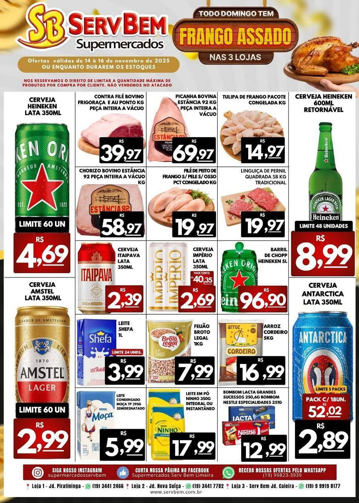 Encarte de Catálogo ServBem 14 de novembro até 16 de novembro 2025 - Pagina 1