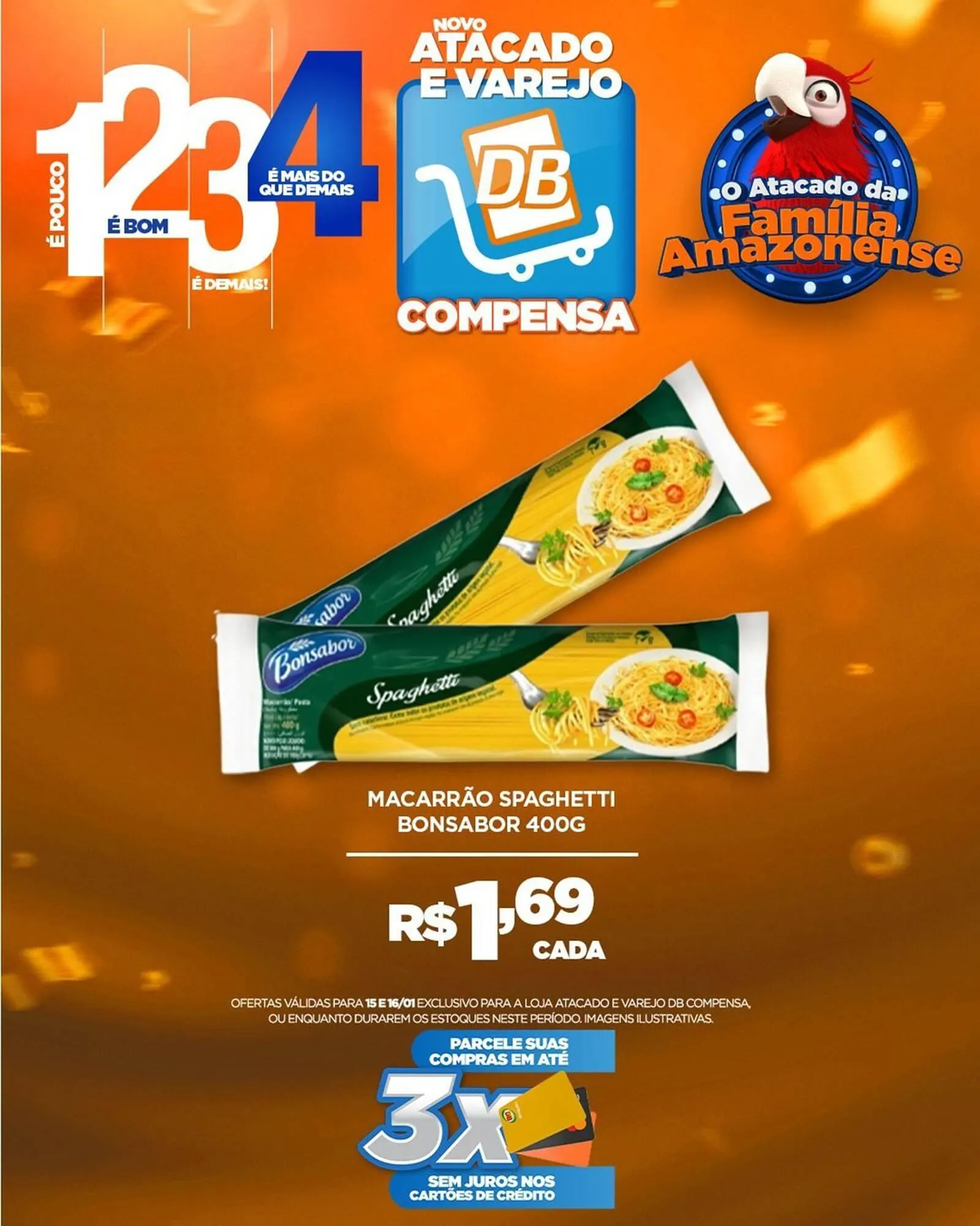 Encarte de Catálogo DB Supermercados 15 de janeiro até 16 de janeiro 2026 - Pagina 1