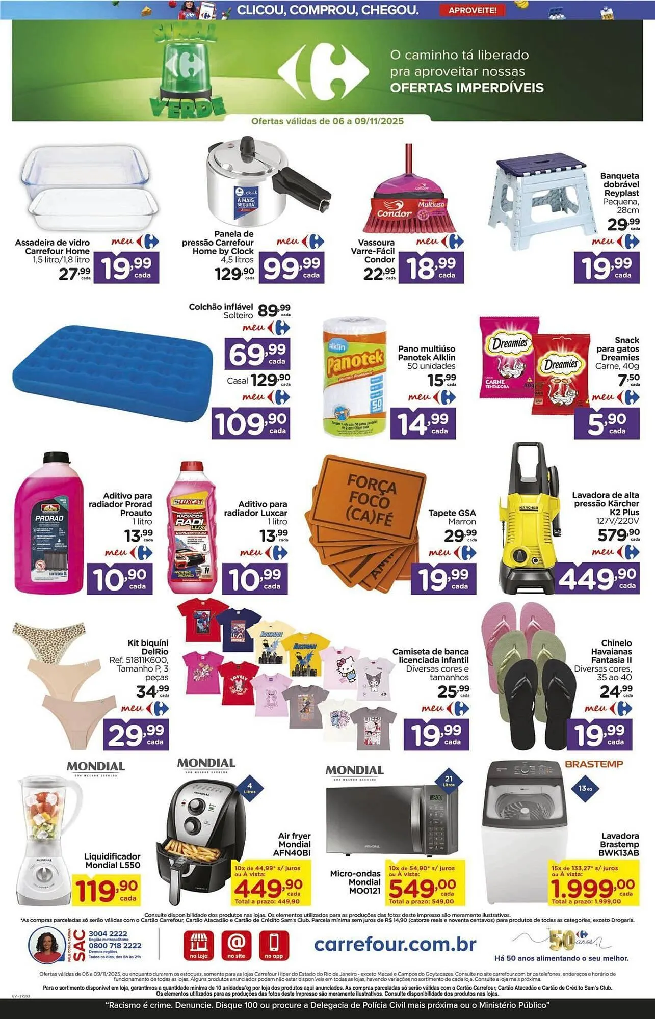 Encarte de Folheto Carrefour 6 de novembro até 9 de novembro 2025 - Pagina 6