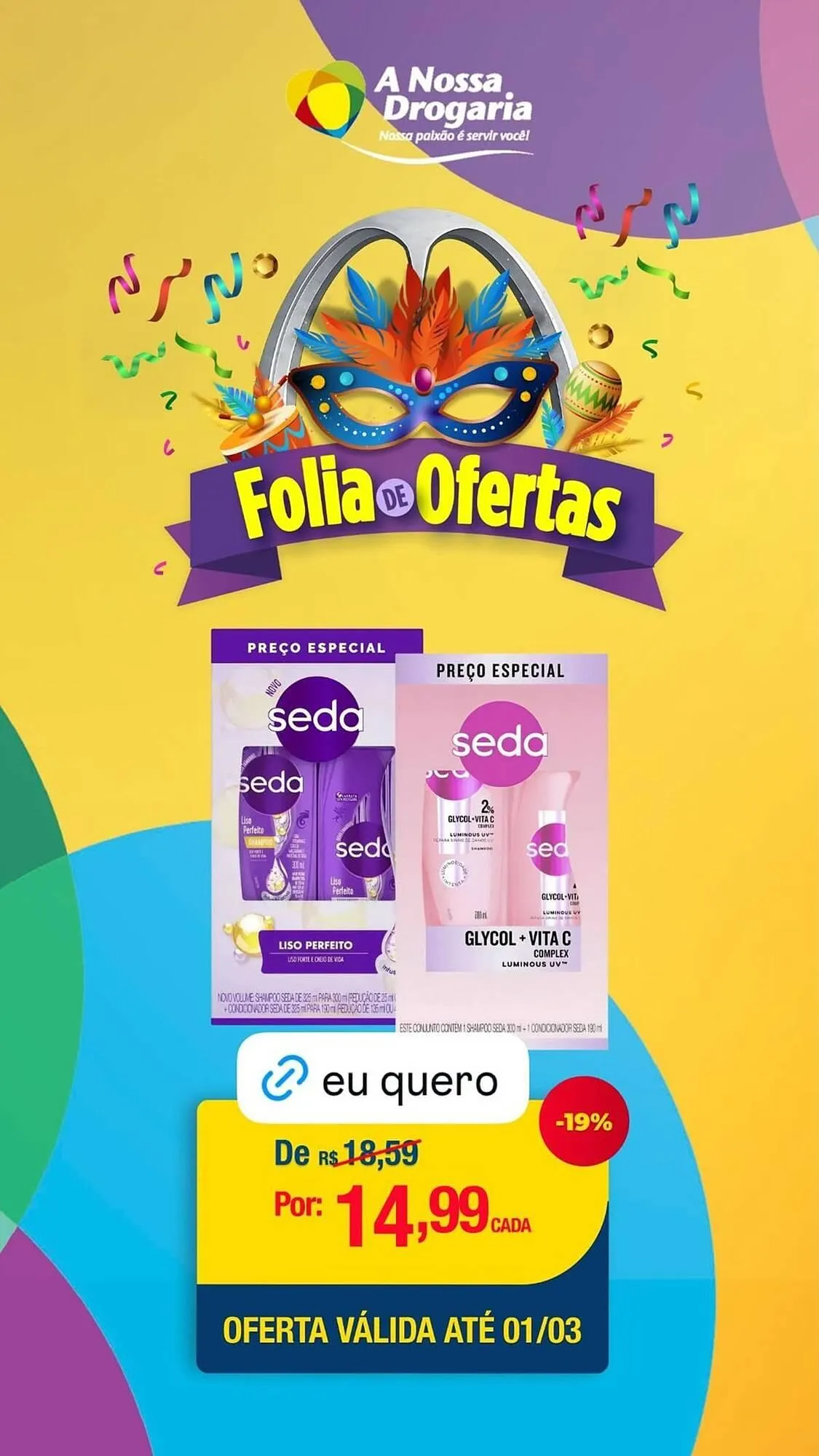 Encarte de Catálogo A Nossa Drogaria 25 de fevereiro até 1 de março 2026 - Pagina 4