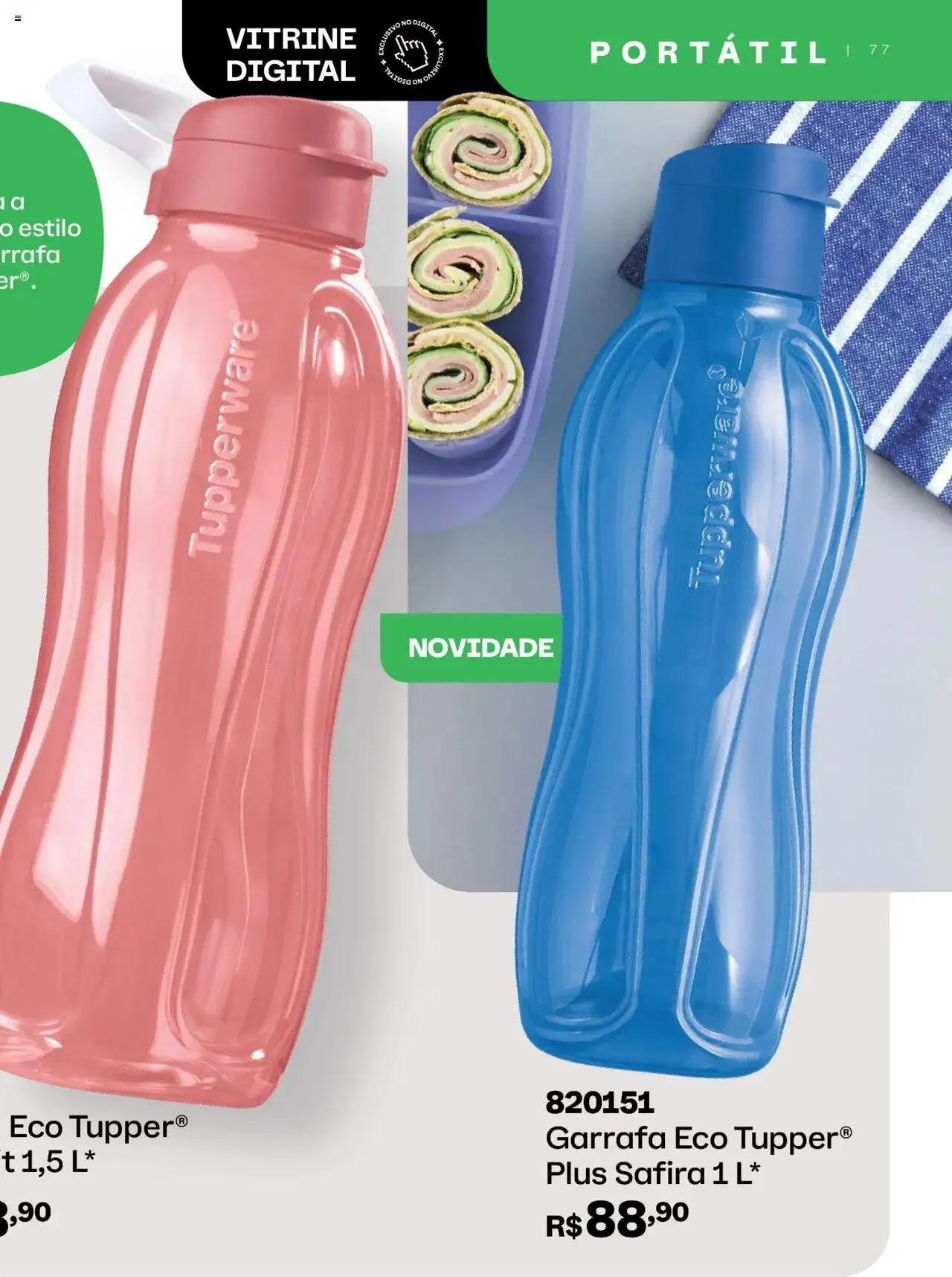 Encarte de Tupperware - Catálogo Vitrine 03 1 de março até 31 de março 2025 - Pagina 77
