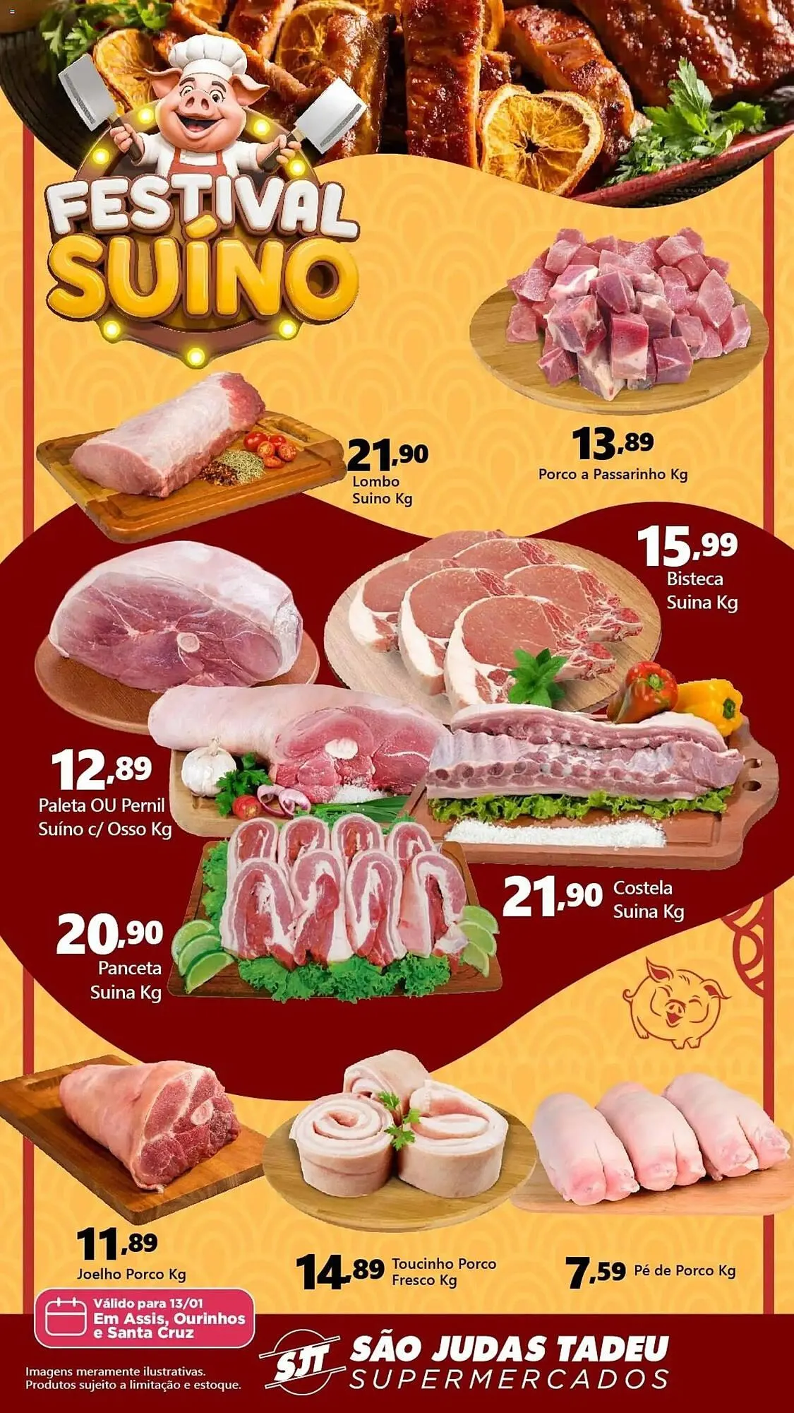 Encarte de Folheto São Judas Tadeu 13 de janeiro até 13 de janeiro 2026 - Pagina 1
