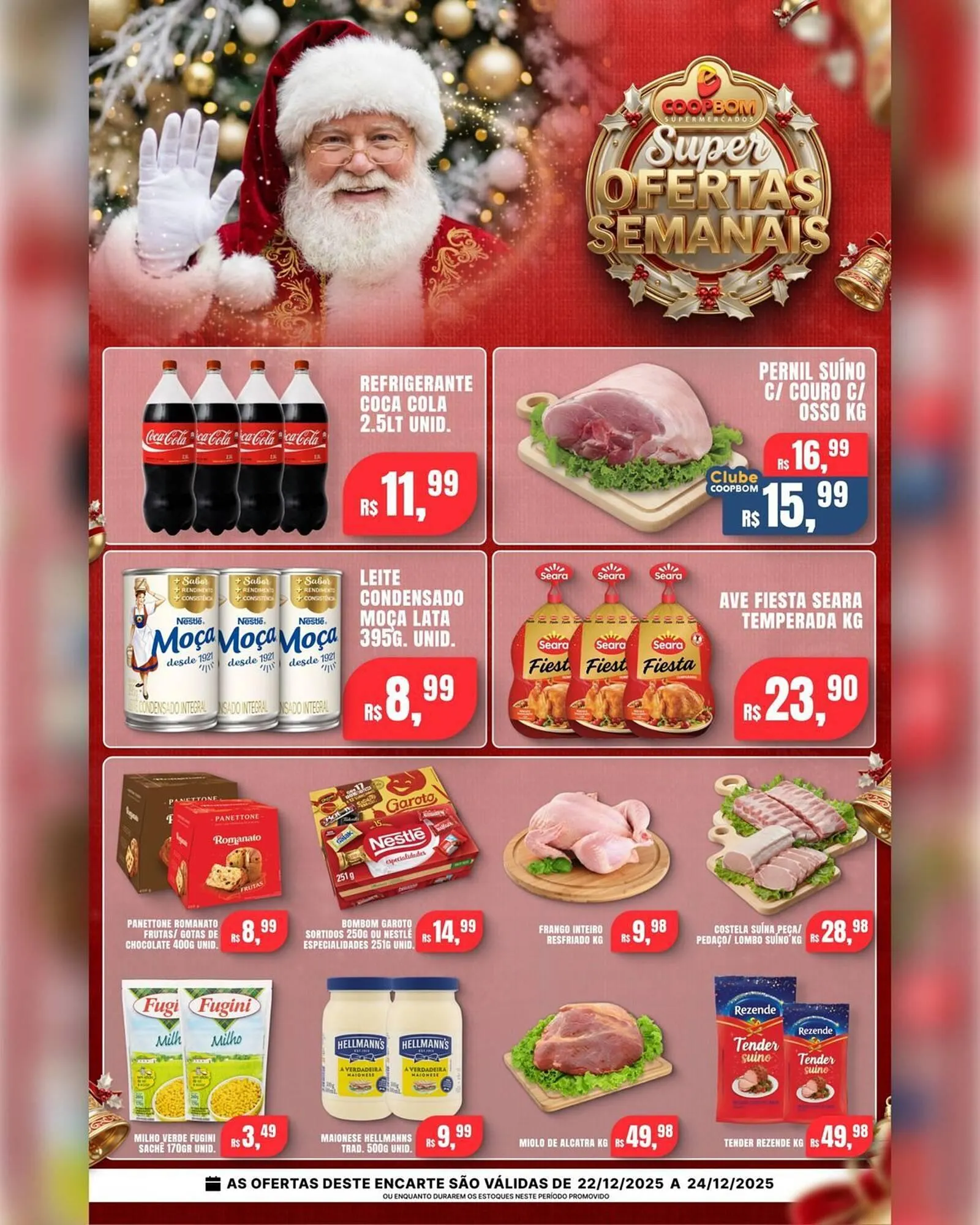 Encarte de Tabloide CoopBom 22 de dezembro até 24 de dezembro 2025 - Pagina 1