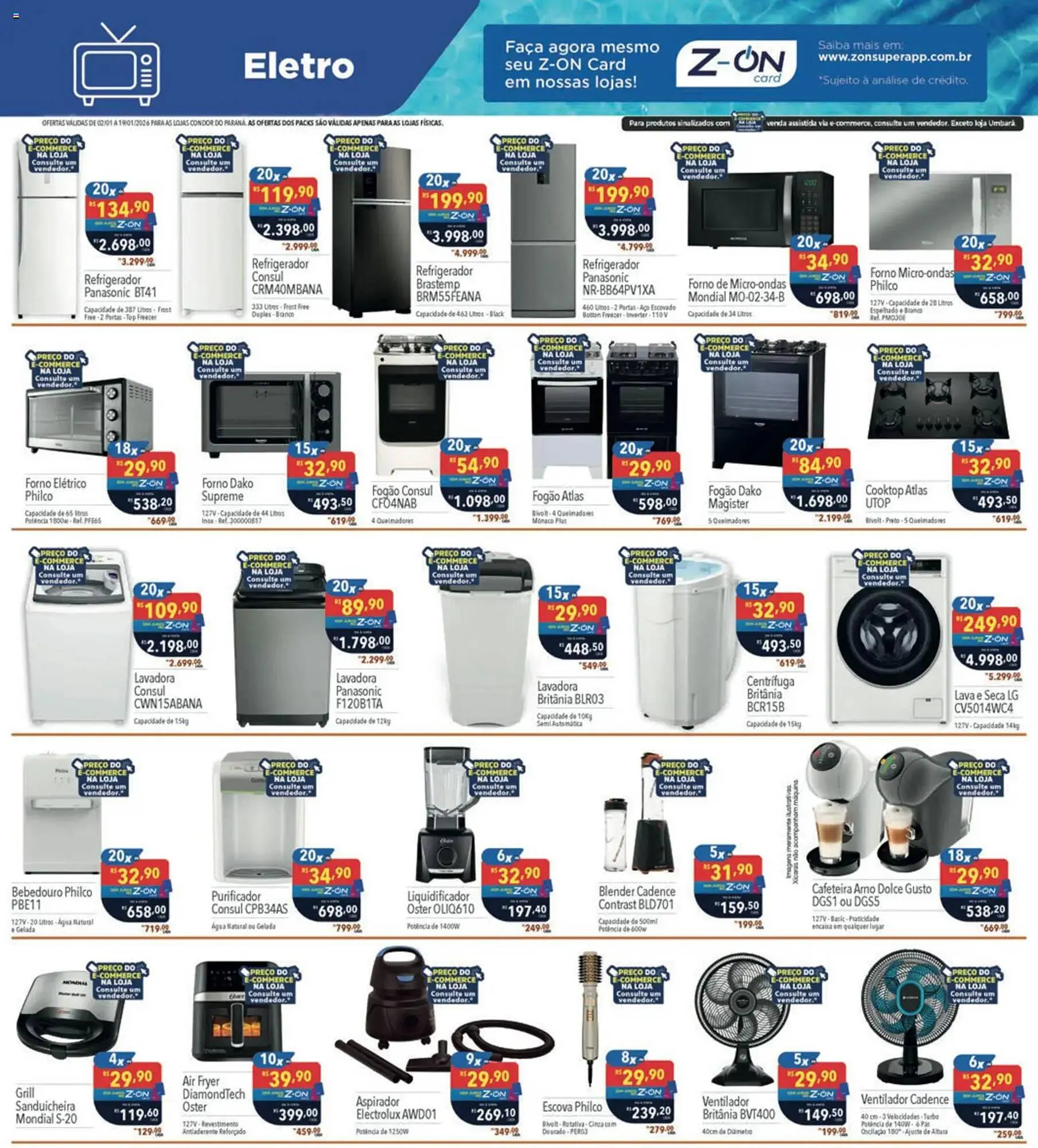 Encarte de Catálogo Supermercados Condor 2 de janeiro até 19 de janeiro 2026 - Pagina 31