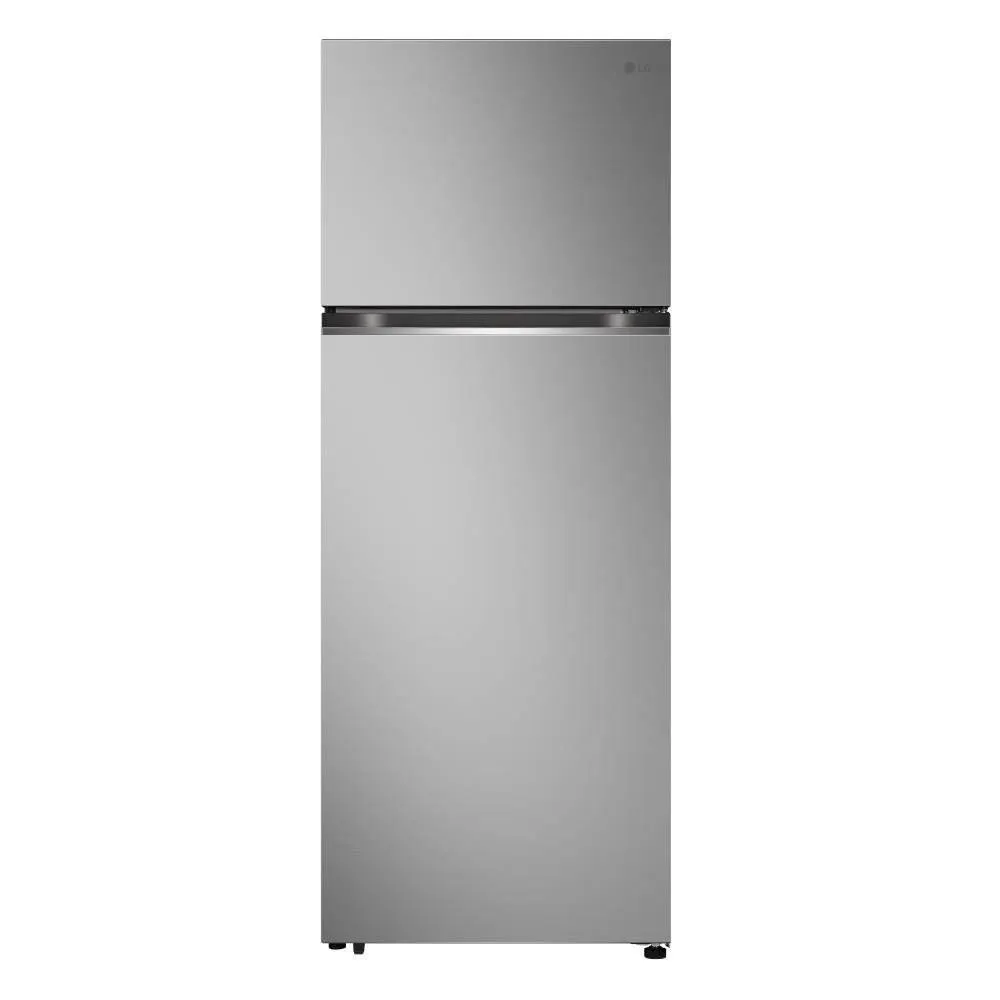 Geladeira LG Frost Free Inverter 461L Duplex Cor Inox Look GN-B452PFF