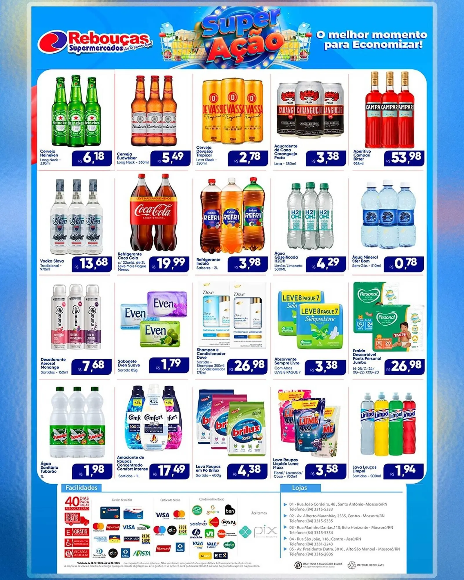 Encarte de Catálogo Rebouças Supermercados 12 de dezembro até 14 de dezembro 2025 - Pagina 3