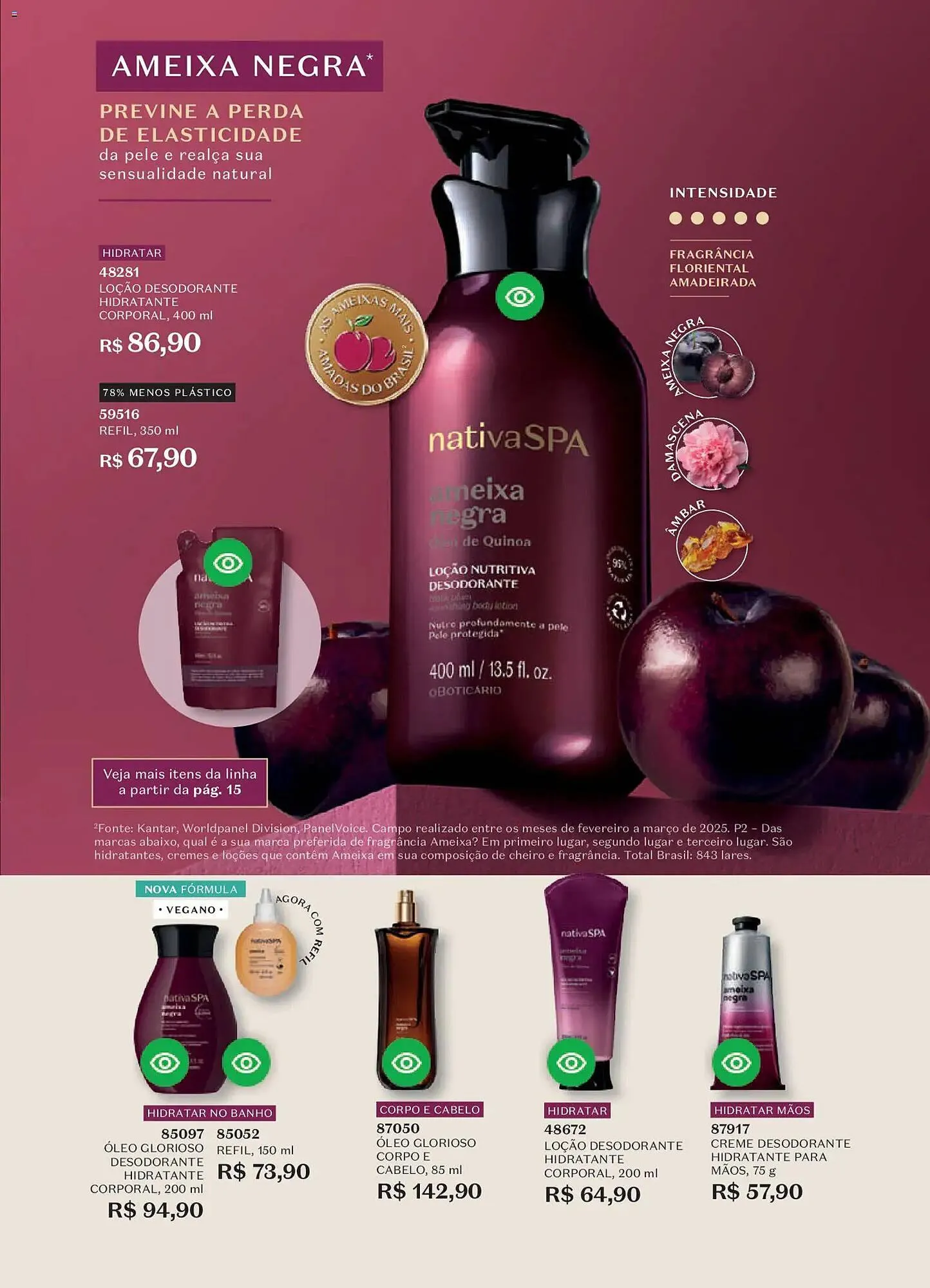 Encarte de Catálogo O Boticário 23 de março até 13 de abril 2026 - Pagina 25