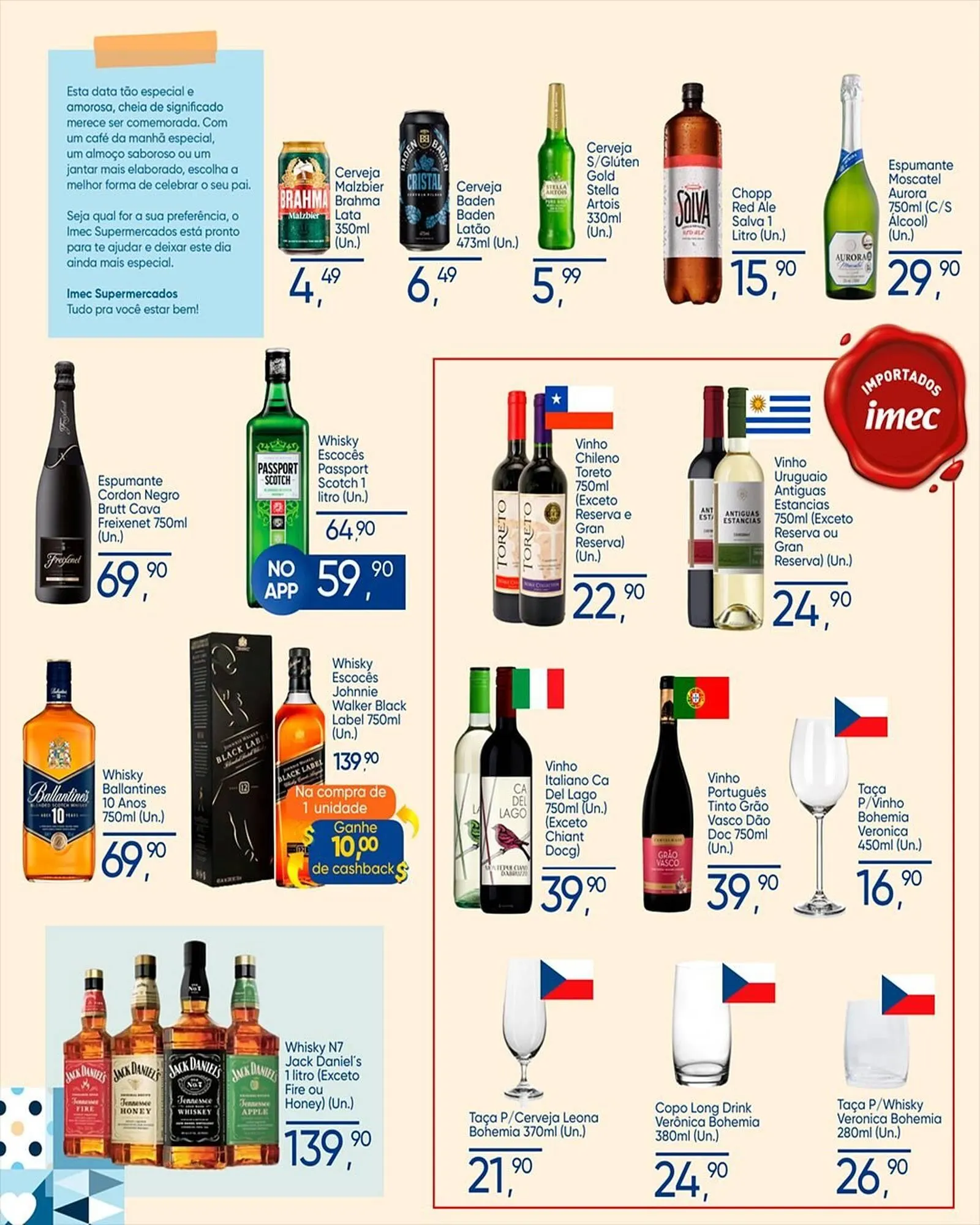 Encarte de Catálogo Imec Supermercados 31 de julho até 10 de agosto 2025 - Pagina 2