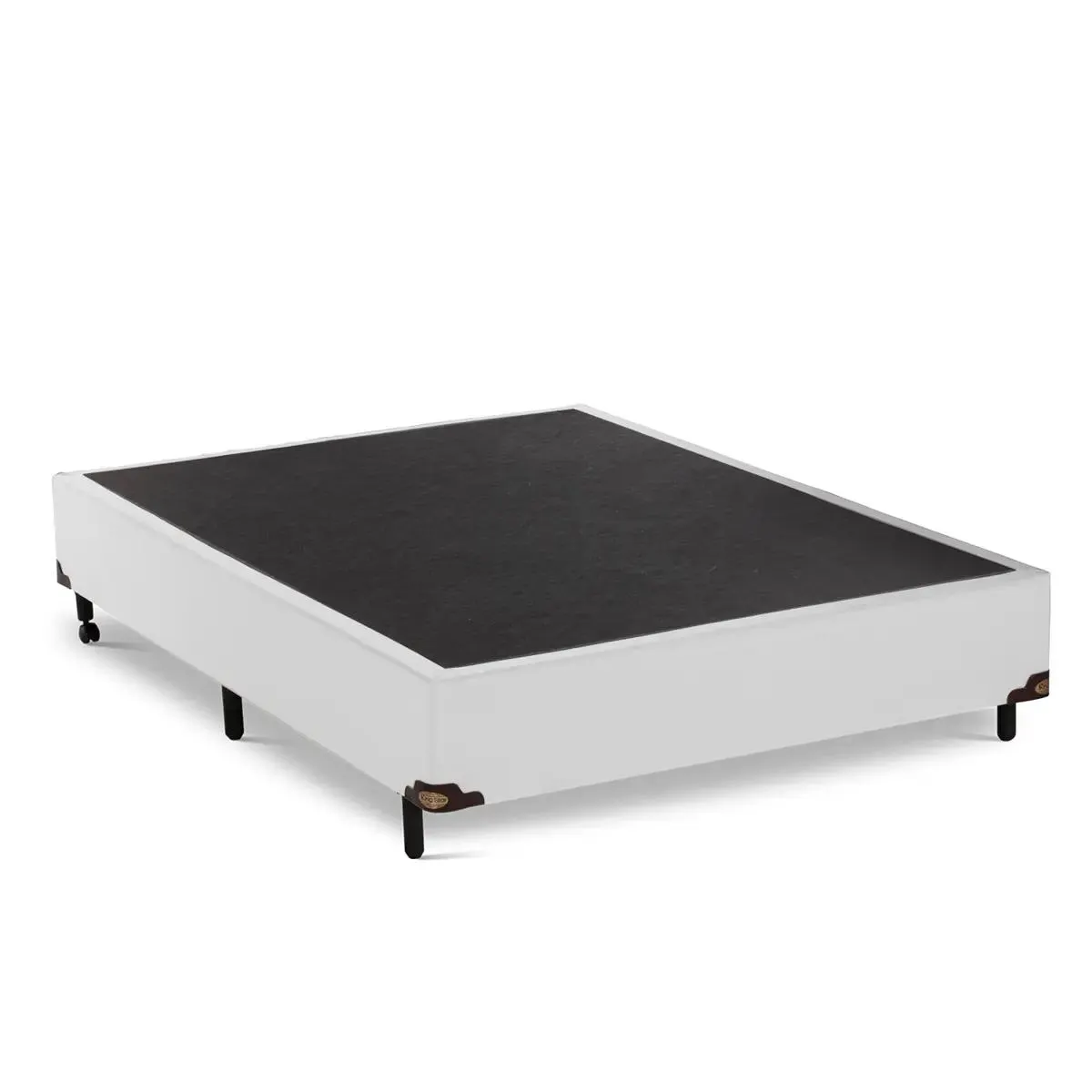 BASE CAMA BOX VELUDO ALUMÍNIO
