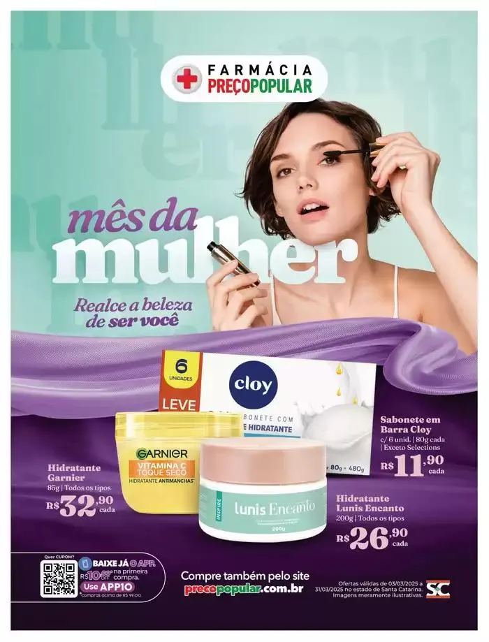 Encarte de Encarte Março PP - SC 3 de março até 31 de março 2025 - Pagina 1